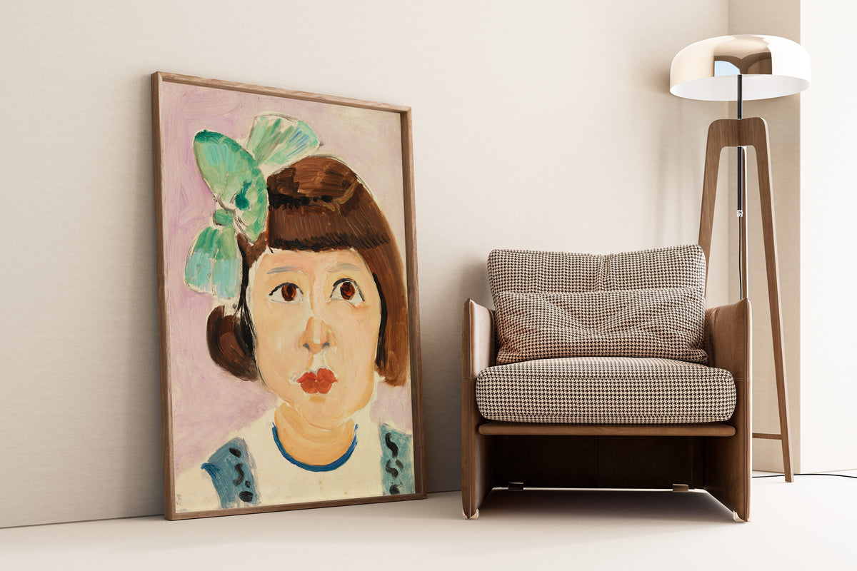 Henri Matisse — Head of a Young Girl | Fine Art Print - 9ArtPrints
