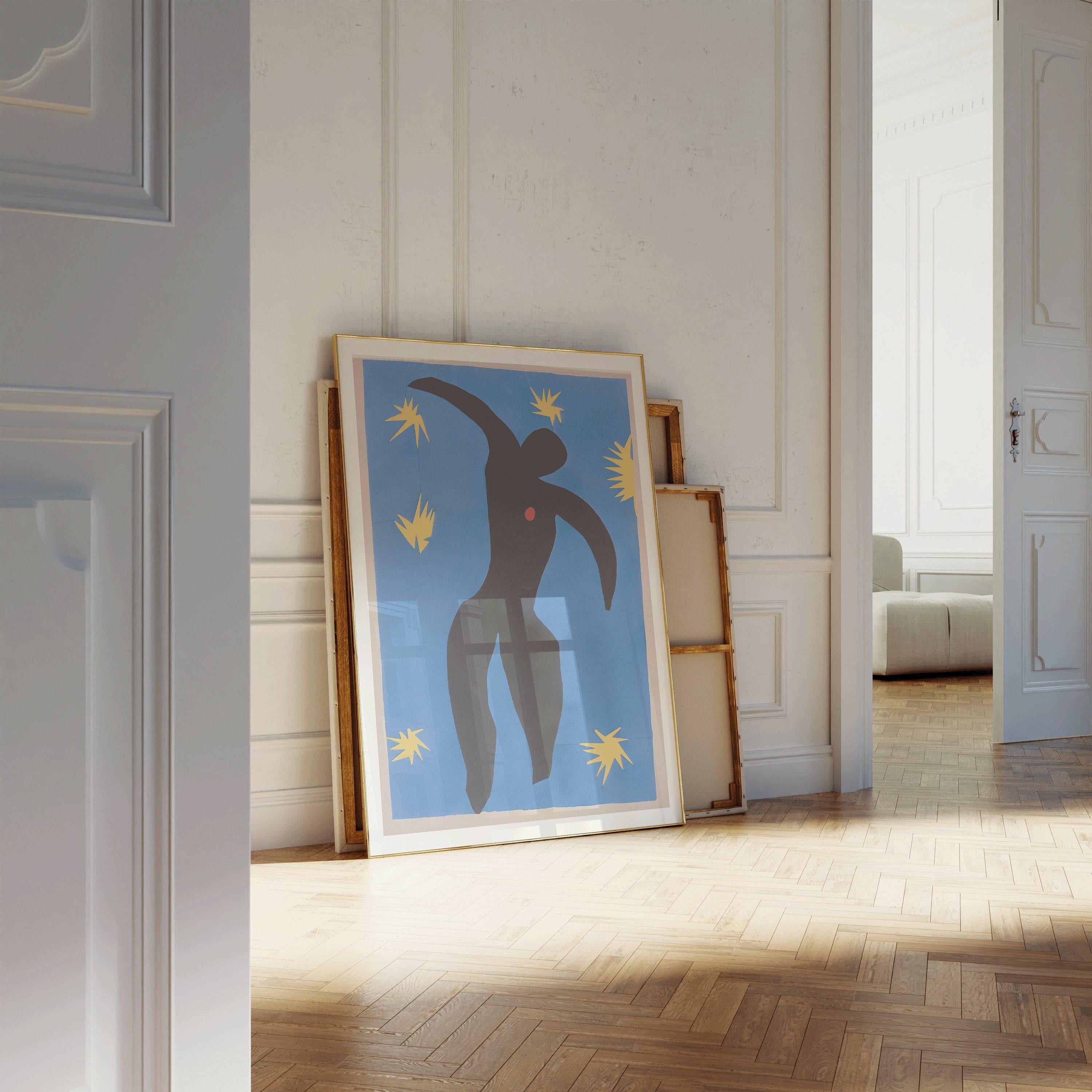 Henri Matisse - Icarus | Famous Art Papier Decoupes