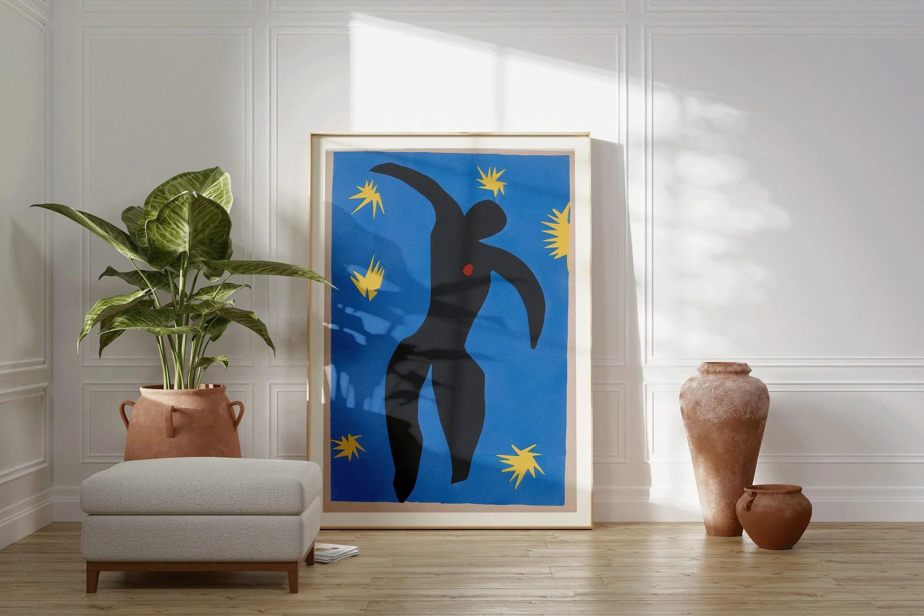 Henri Matisse - Icarus | Famous Art Papier Decoupes