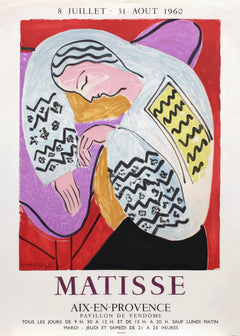Henri Matisse — Le Rêve (The Dream) | Mourlot Exhibition Poster