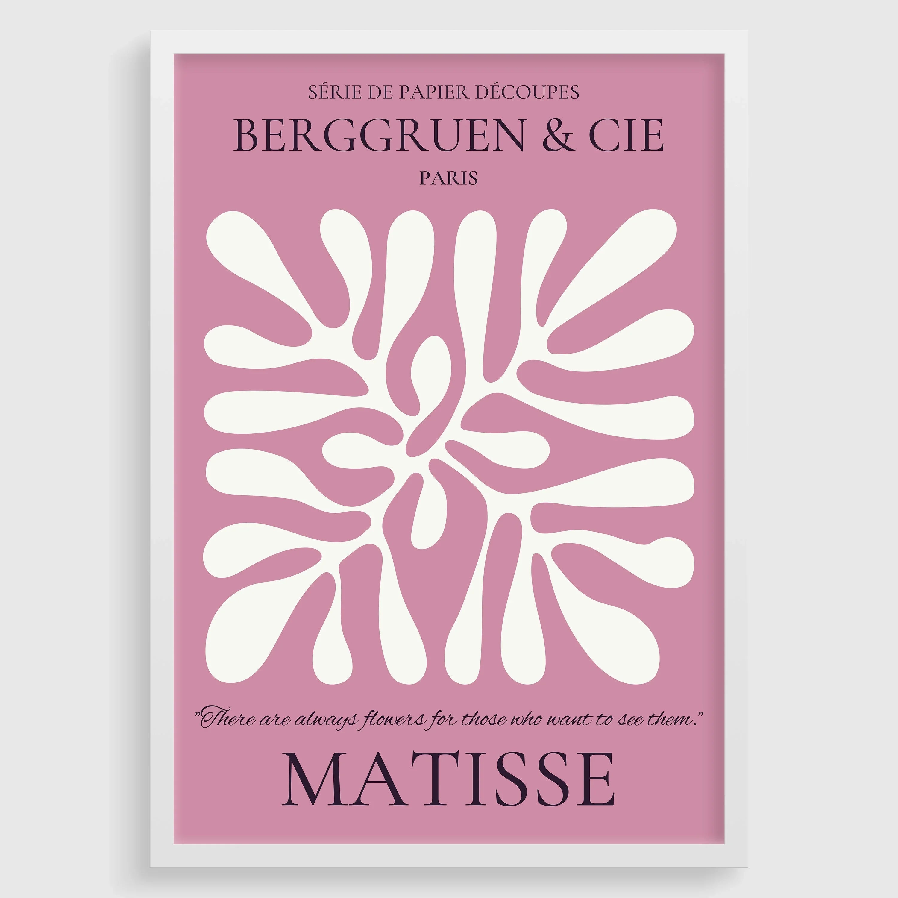 Henri Matisse 'Leaf' Exhibition Poster: Giclee Art Print - 9ArtPrints