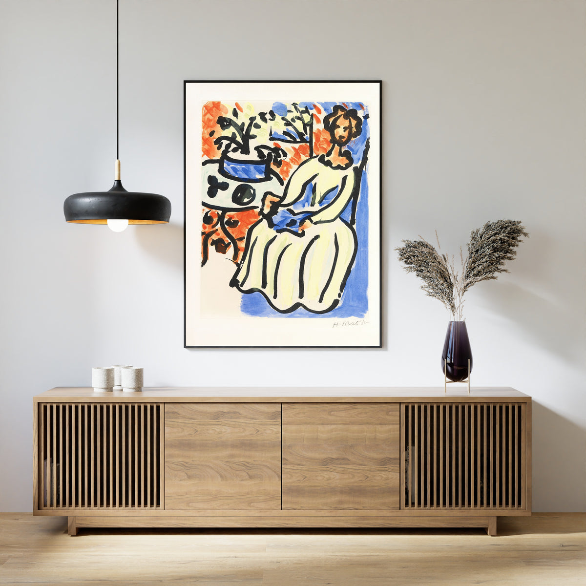 Henri Matisse — Marie-José in a Yellow Dress | Fine Art Print - 9ArtPrints