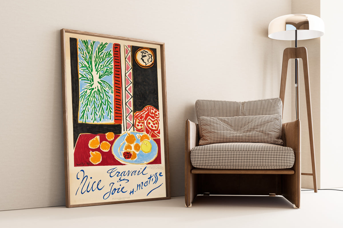 Henri Matisse — Nice, Travail et Joie | Papiers Découpés Fine Art Print - 9ArtPrints
