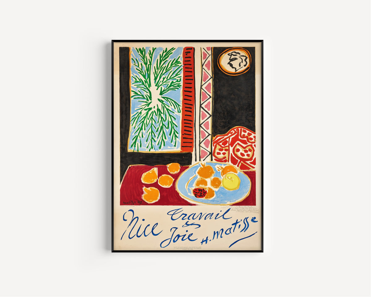 Henri Matisse — Nice, Travail et Joie | Papiers Découpés Fine Art Print - 9ArtPrints