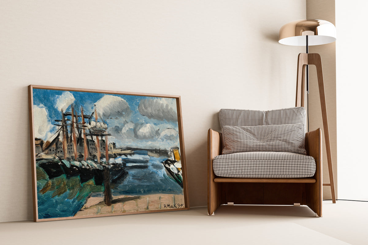 Henri Matisse — Port of Cherbourg | Fine Art Print - 9ArtPrints