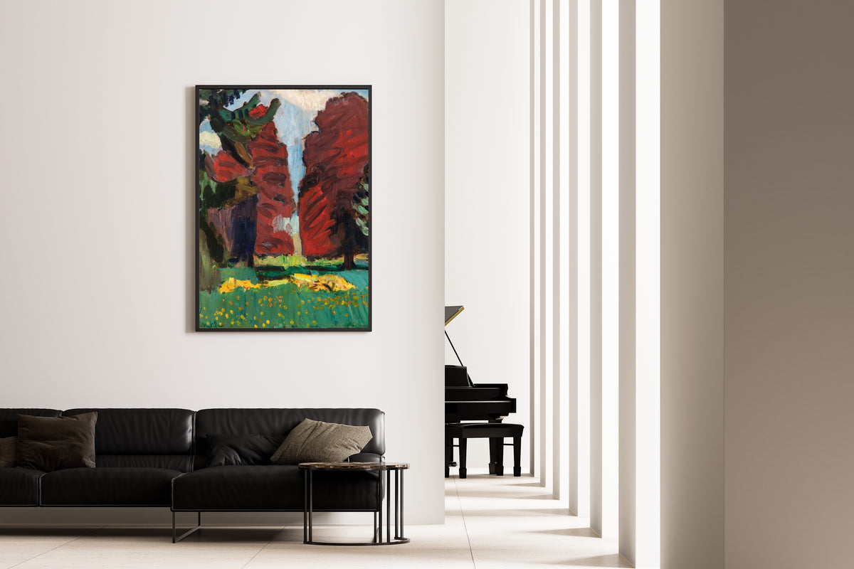 Henri Matisse — Purple Beeches | Fine Art Print - 9ArtPrints