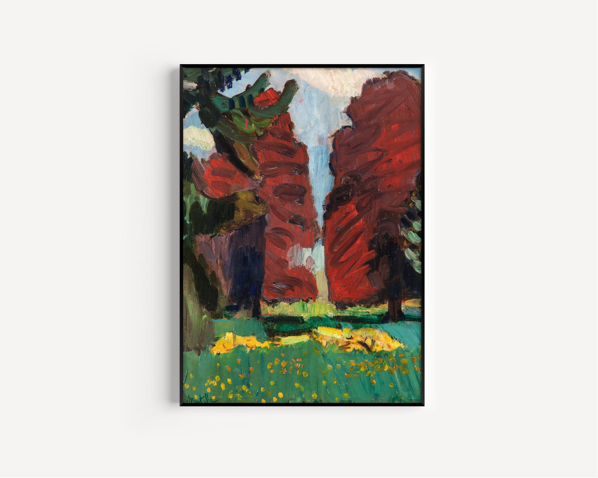 Henri Matisse — Purple Beeches | Fine Art Print - 9ArtPrints