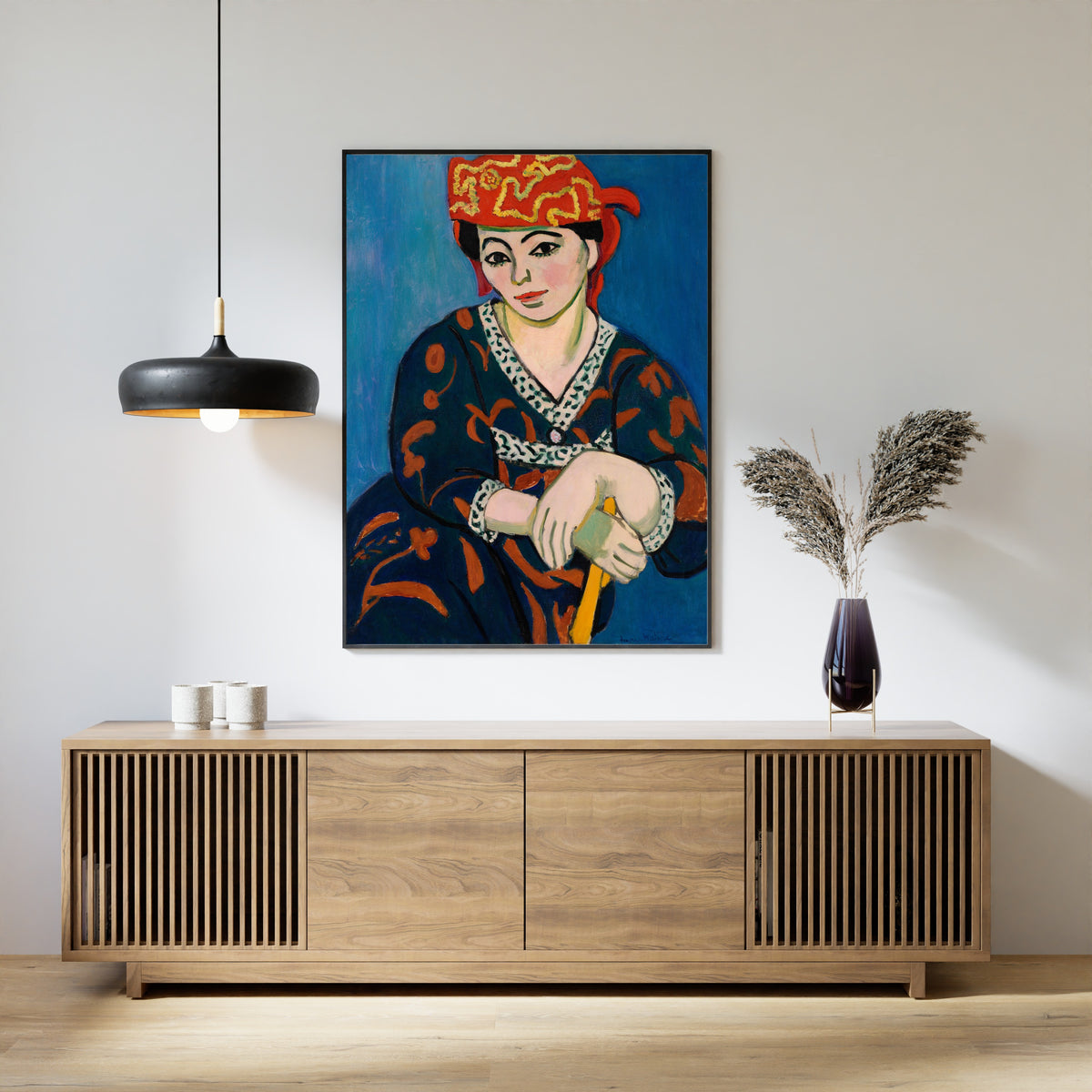 Henri Matisse — Red Madras Headdress (Le Madras rouge) | Fine Art Print - 9ArtPrints