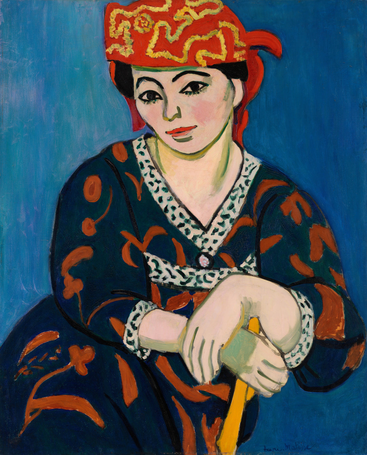 Henri Matisse — Red Madras Headdress (Le Madras rouge) | Fine Art Print - 9ArtPrints