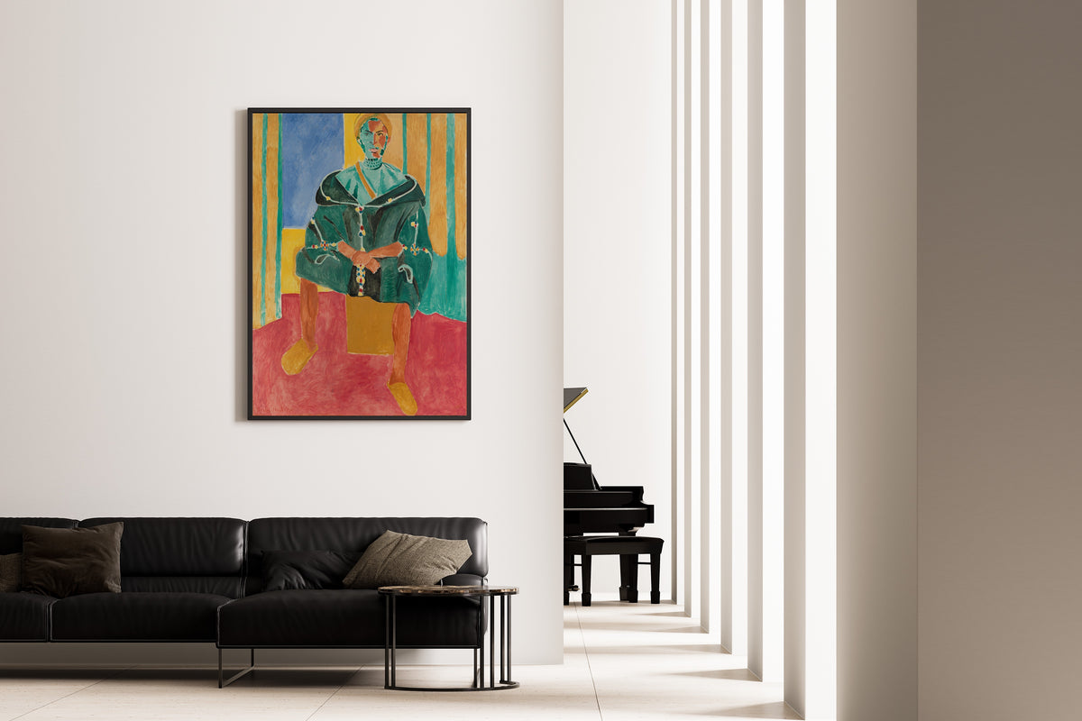 Henri Matisse — Seated Riffian | Fine Art Print - 9ArtPrints