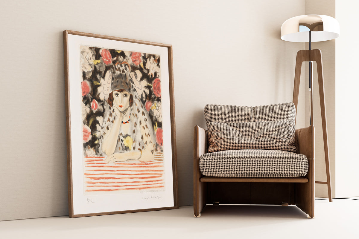 Henri Matisse — Spanish Woman with a Mantilla | Fine Art Print - 9ArtPrints