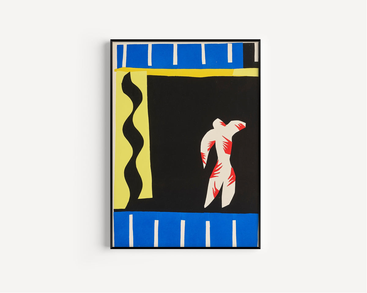 Henri Matisse — The Clown | Papiers Découpés Fine Art Print - 9ArtPrints