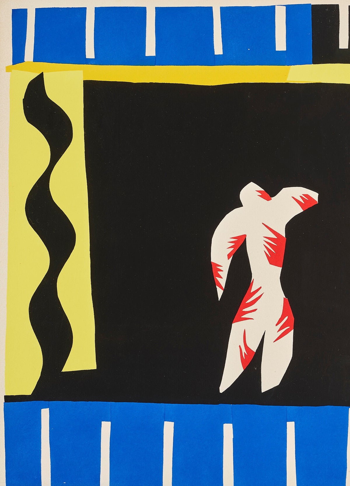 Henri Matisse — The Clown | Papiers Découpés Fine Art Print - 9ArtPrints