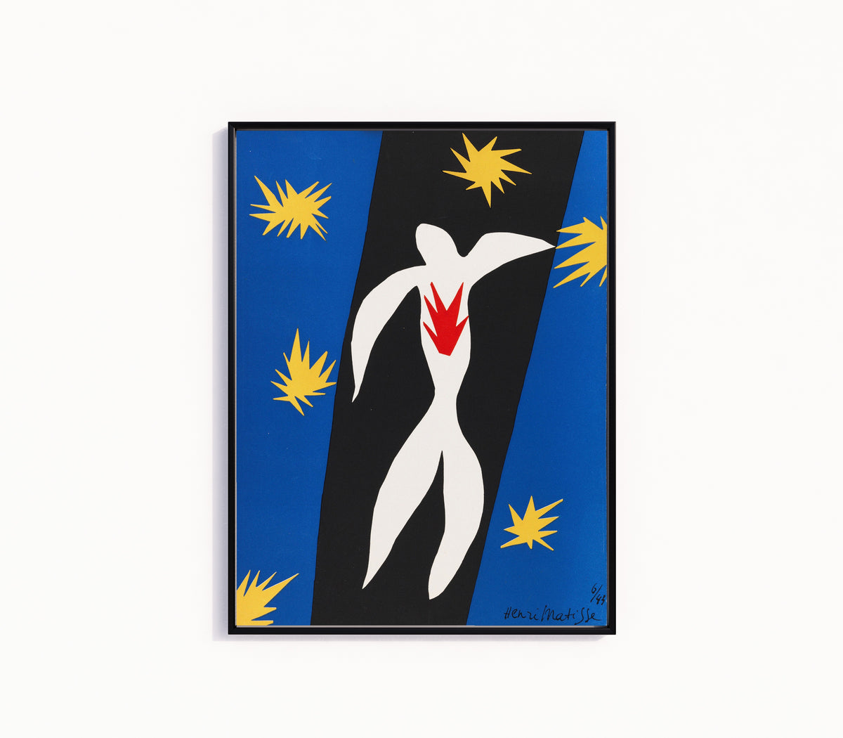 Henri Matisse — The Fall of Icarus | Papiers Découpés Fine Art Print