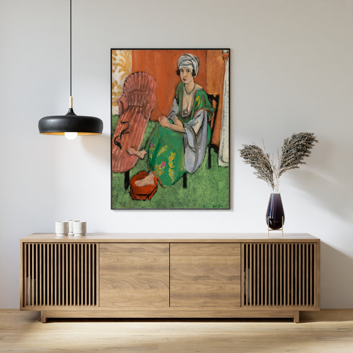 Henri Matisse — The Green Dress | Fine Art Print - 9ArtPrints