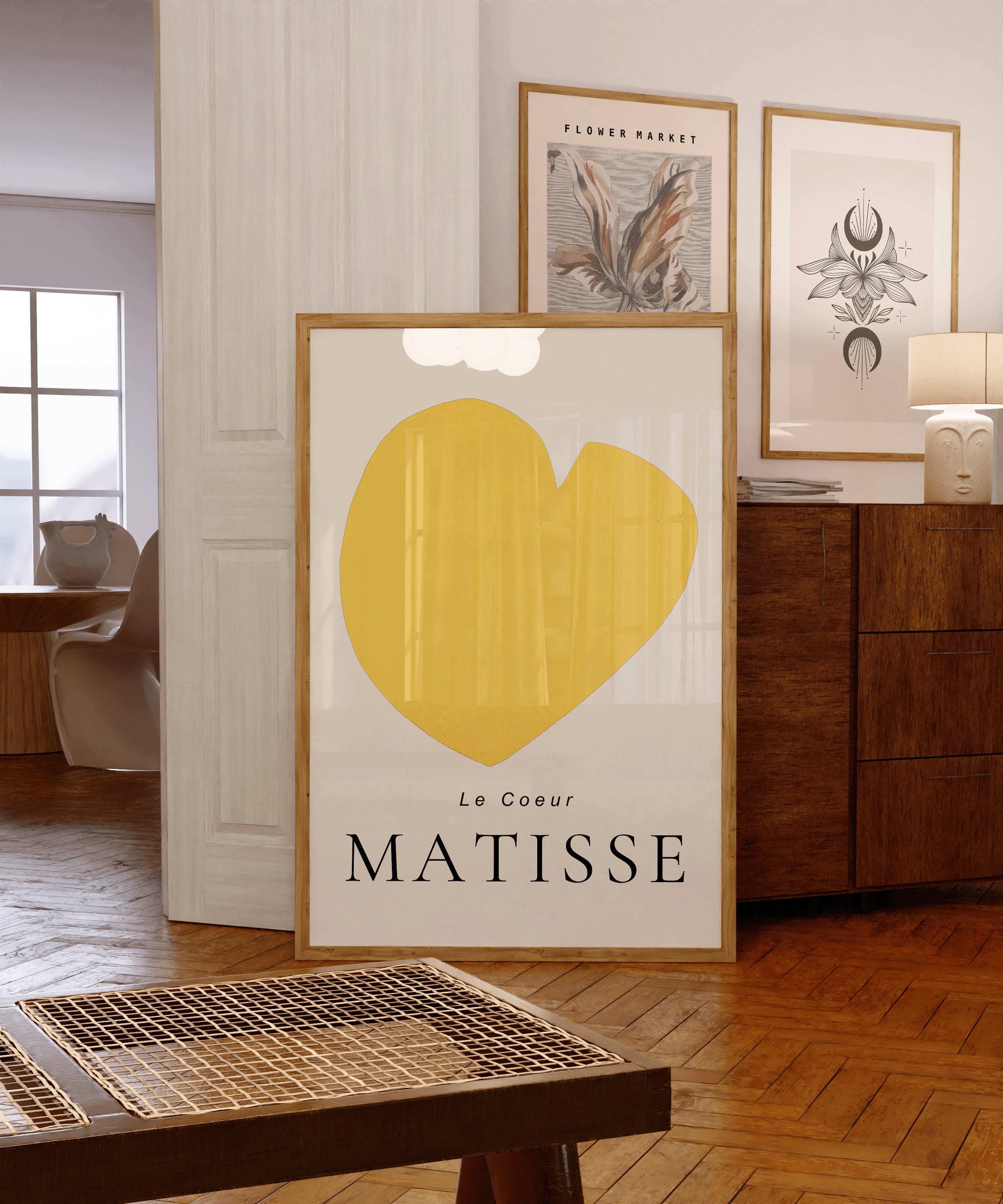 Henri Matisse - The Heart (Le Coeur) | Famous Art in Yellow