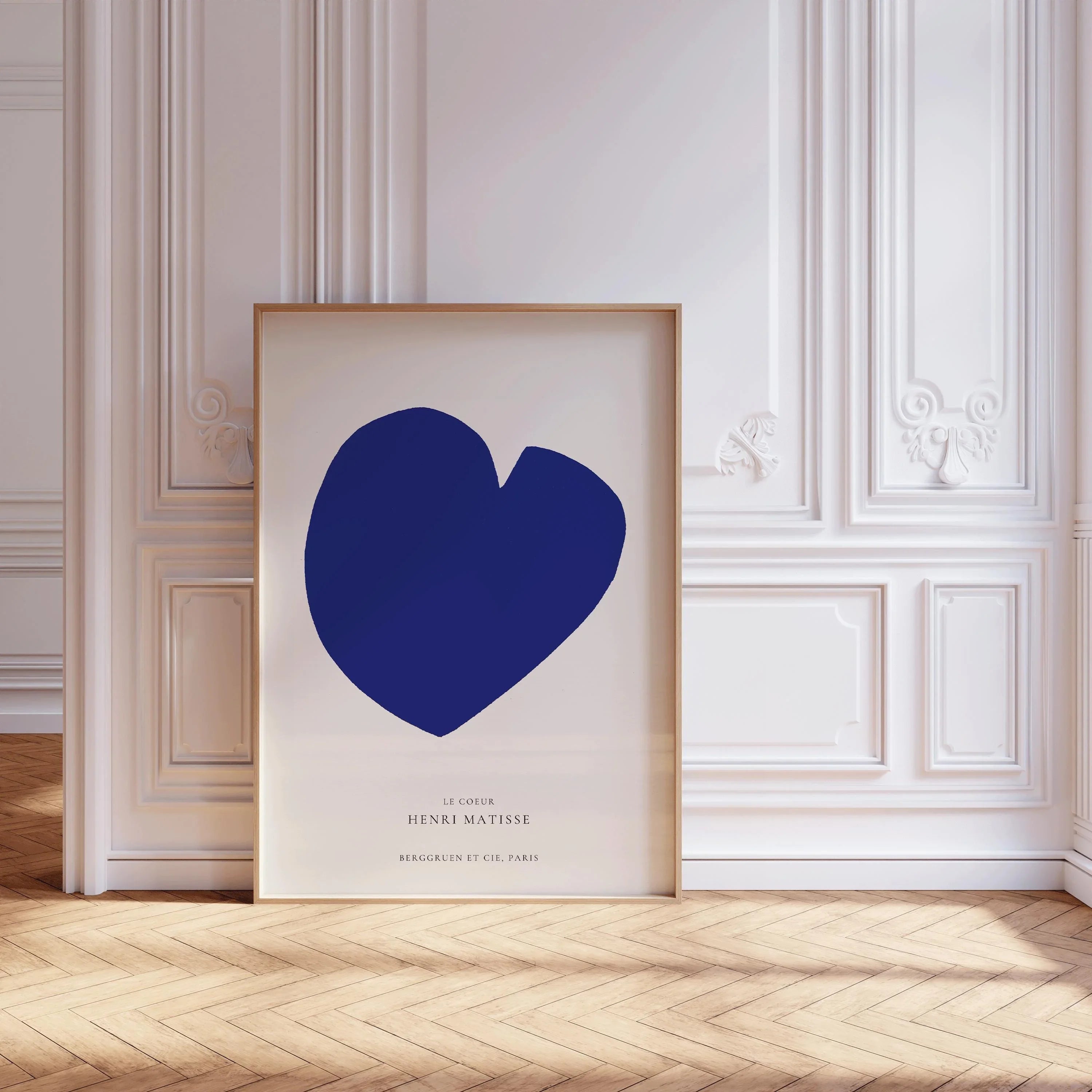 Henri Matisse - The Heart (Le Coeur) | Our Customer Favorite Famous Art in Now in Deep Blue