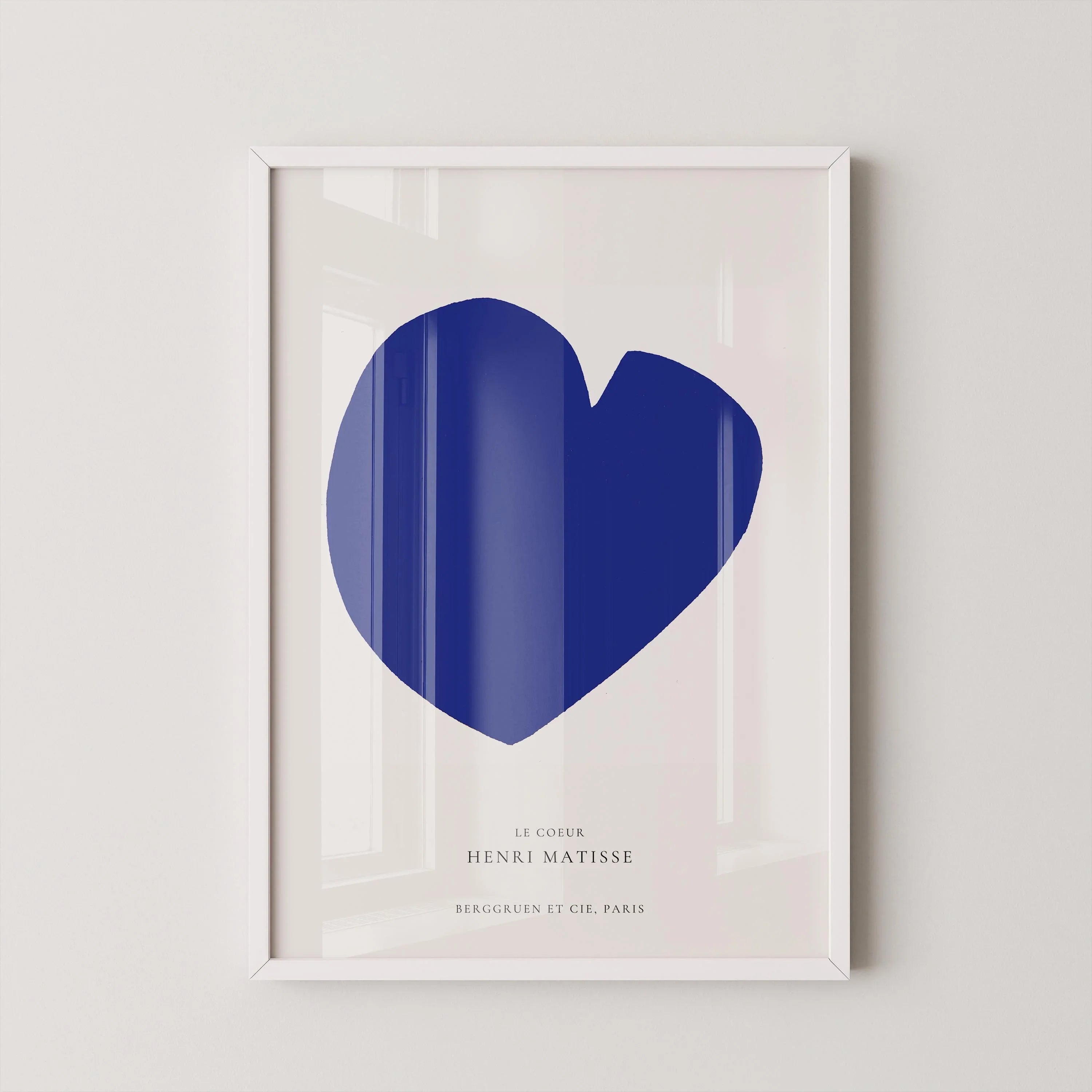 Henri Matisse - The Heart (Le Coeur) | Our Customer Favorite Famous Art in Now in Deep Blue