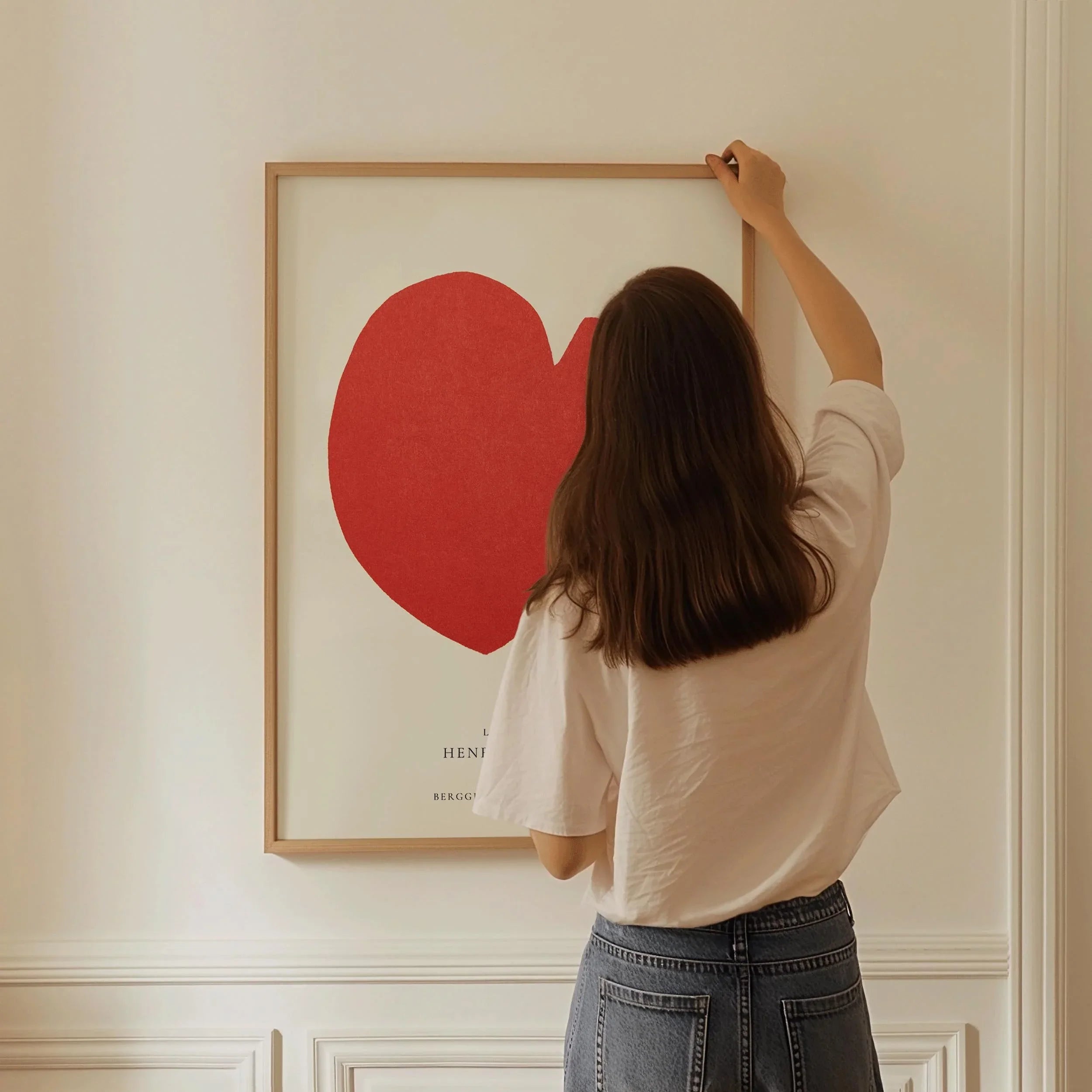 Henri Matisse - The Heart (Le Coeur) | Our Customer Favorite Famous Art in Red