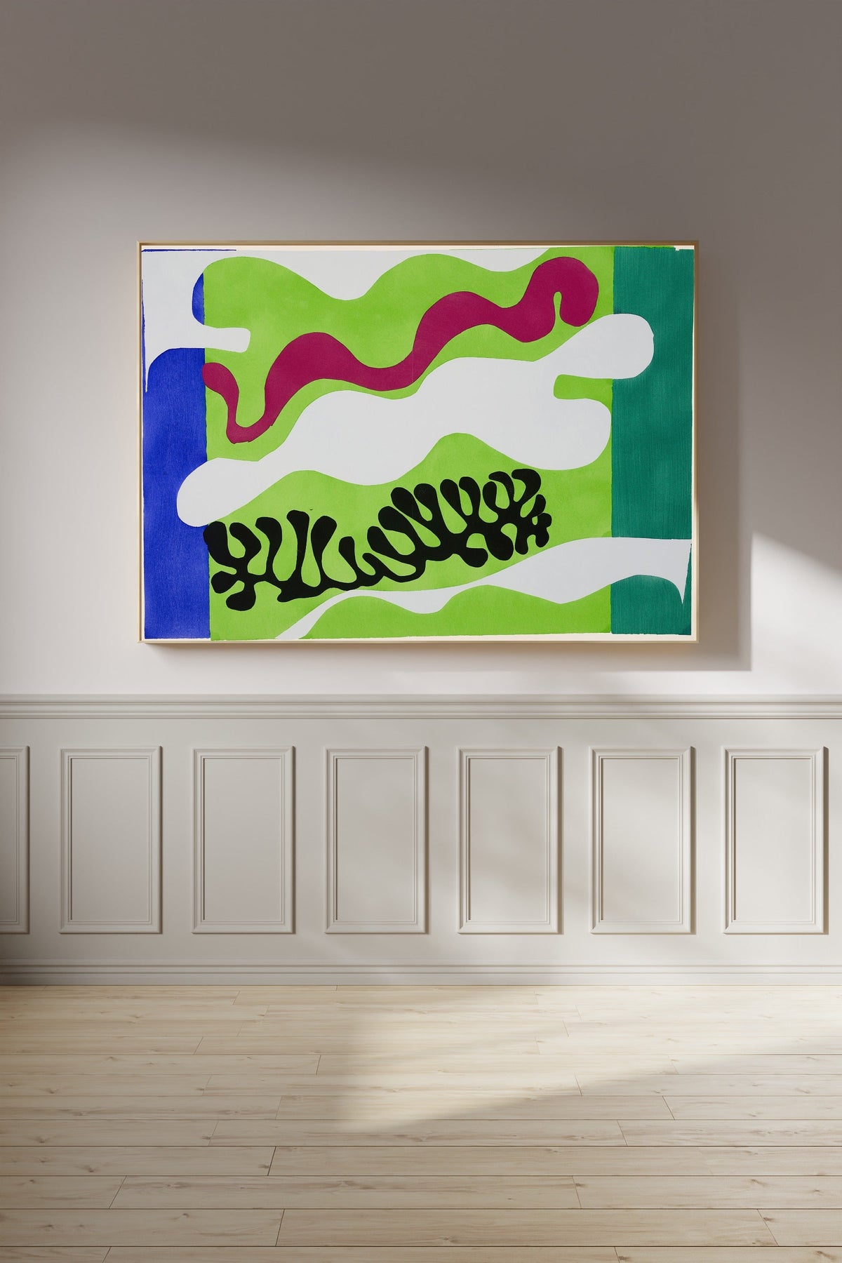 Henri Matisse — The Lagoon II | Papiers Découpés Fine Art Print - 9ArtPrints