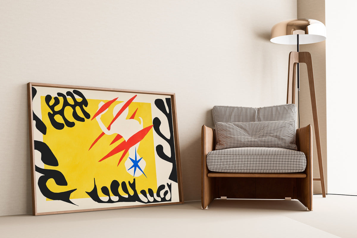 Henri Matisse — The Nightmare of the White Elephant | Papiers Découpés Fine Art Print - 9ArtPrints