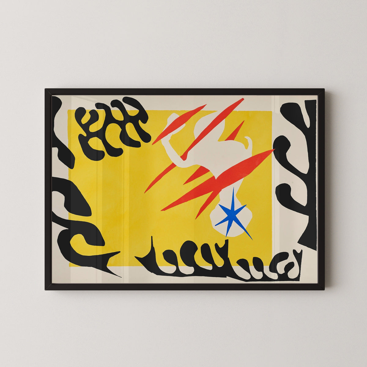 Henri Matisse — The Nightmare of the White Elephant | Papiers Découpés Fine Art Print - 9ArtPrints