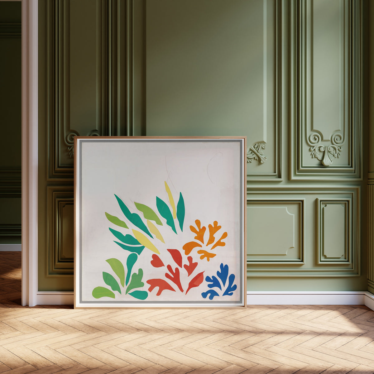 Henri Matisse — The Sheaf (La Gerbe) | Papiers Découpés Fine Art Print - 9ArtPrints
