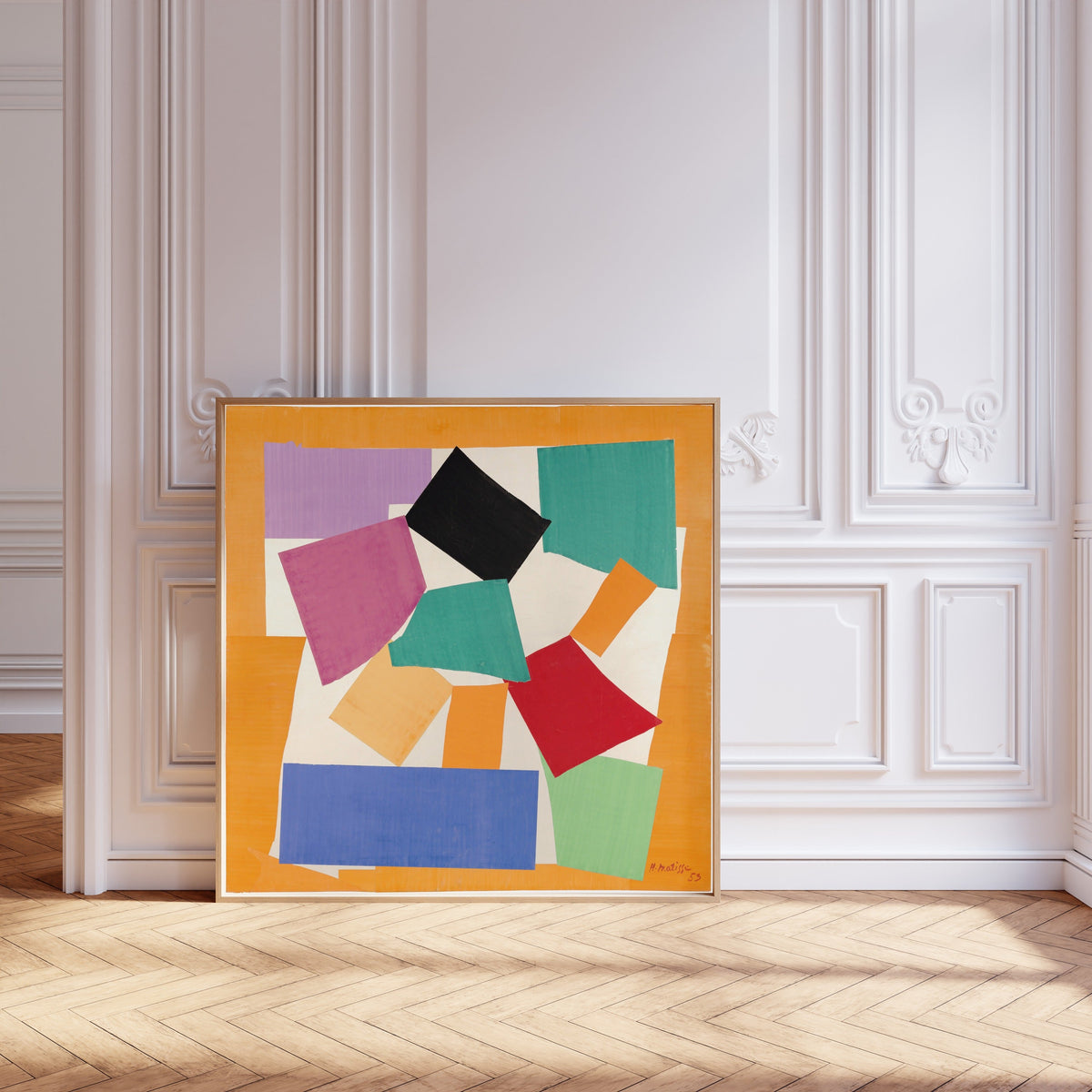 Henri Matisse — The Snail (L'Escargot) | Papiers Découpés Fine Art Print - 9ArtPrints