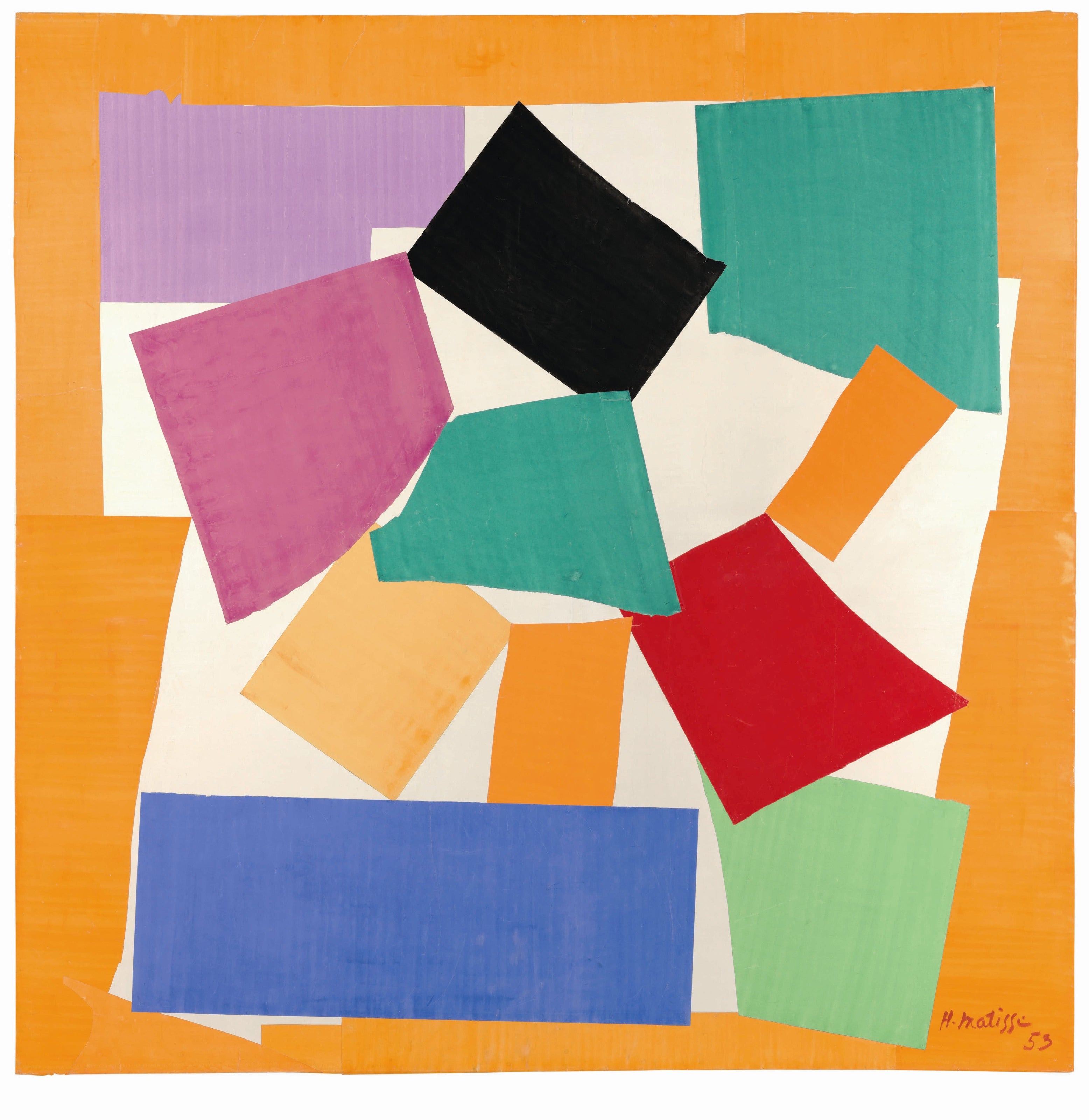 Henri Matisse — The Snail (L'Escargot) | Papiers Découpés Fine Art Print - 9ArtPrints