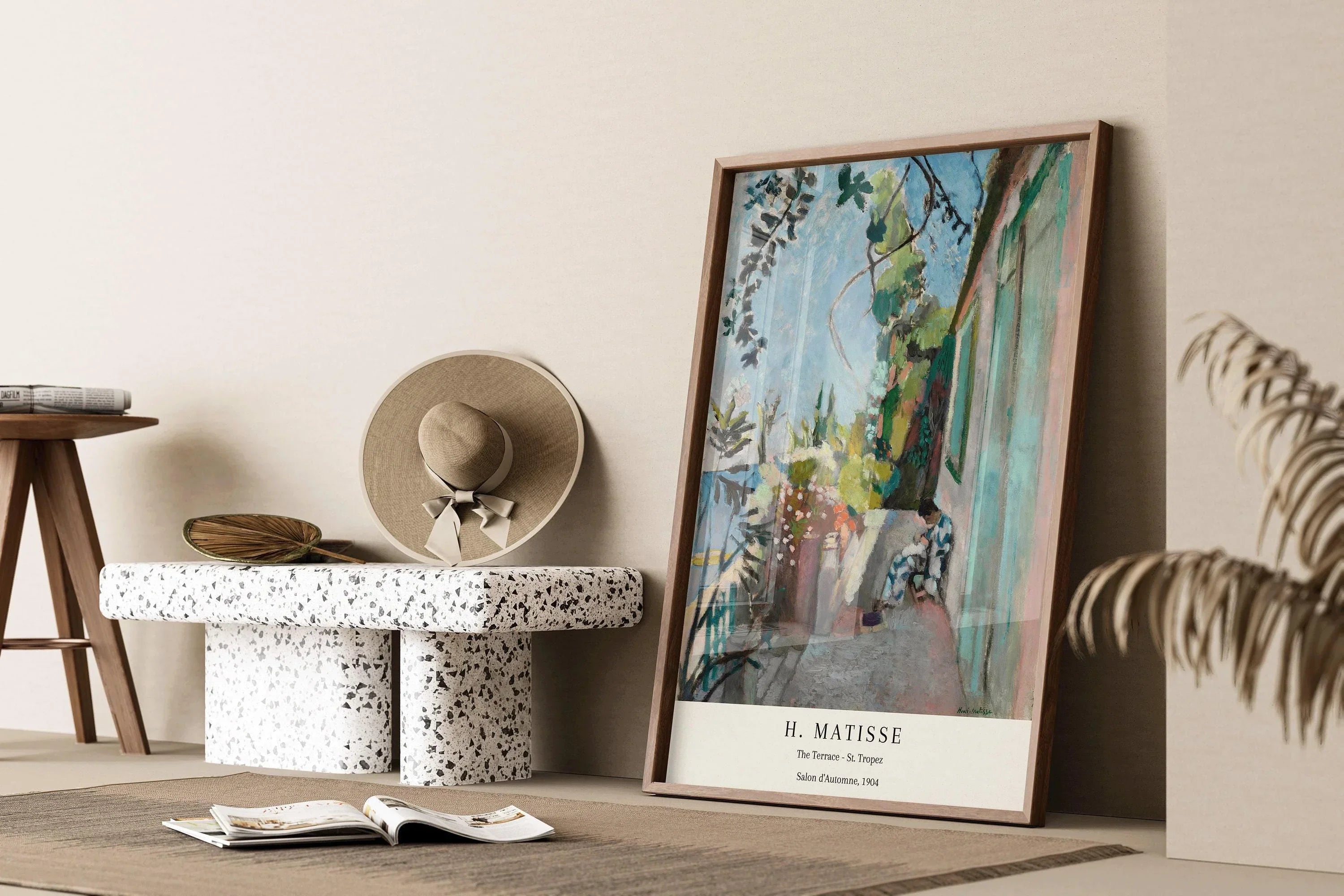 Henri Matisse - The Terrace St. Tropez | Famous Painting