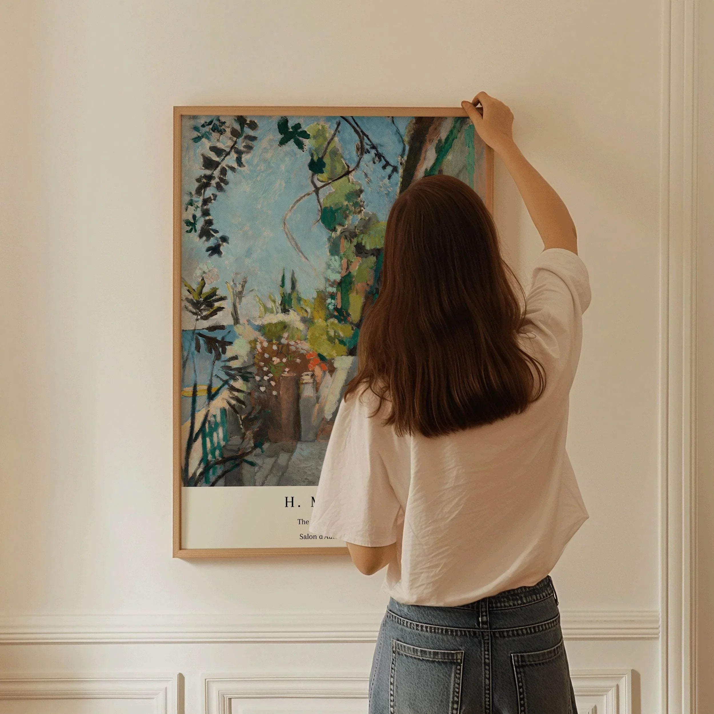Henri Matisse - The Terrace St. Tropez | Famous Painting (available handframed or unframed) - 9ArtPrints