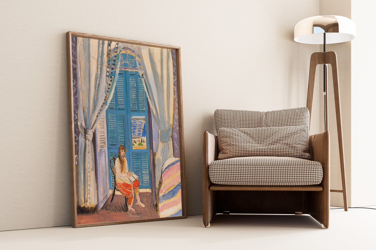 Henri Matisse — The Venetian Blinds | Fine Art Print - 9ArtPrints