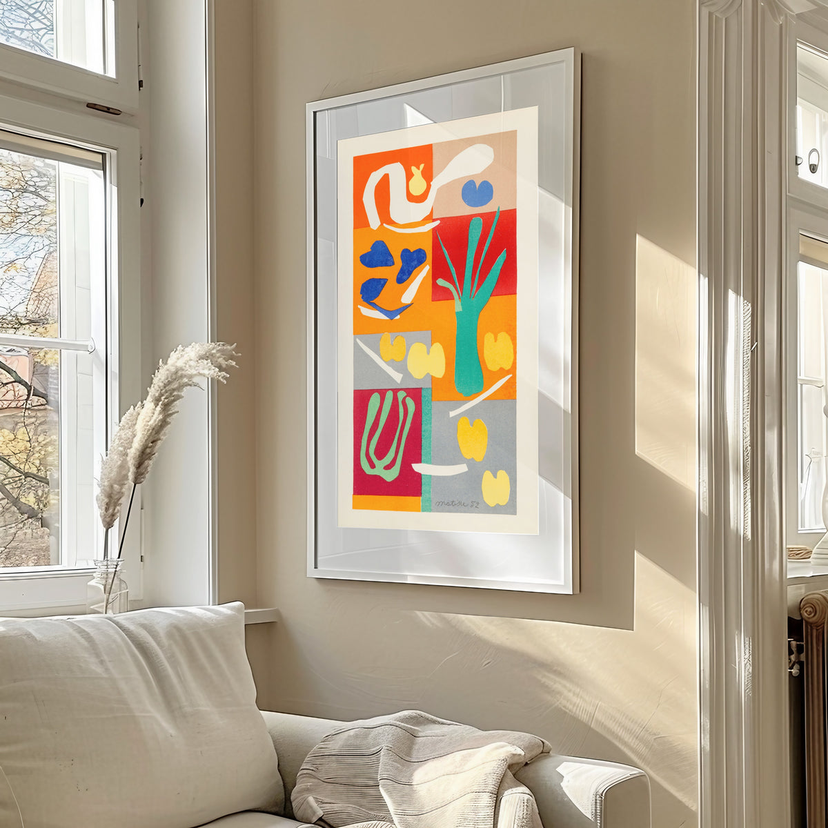 Henri Matisse — Vegetables (Végétaux) | Papiers Découpés Fine Art Print - 9ArtPrints