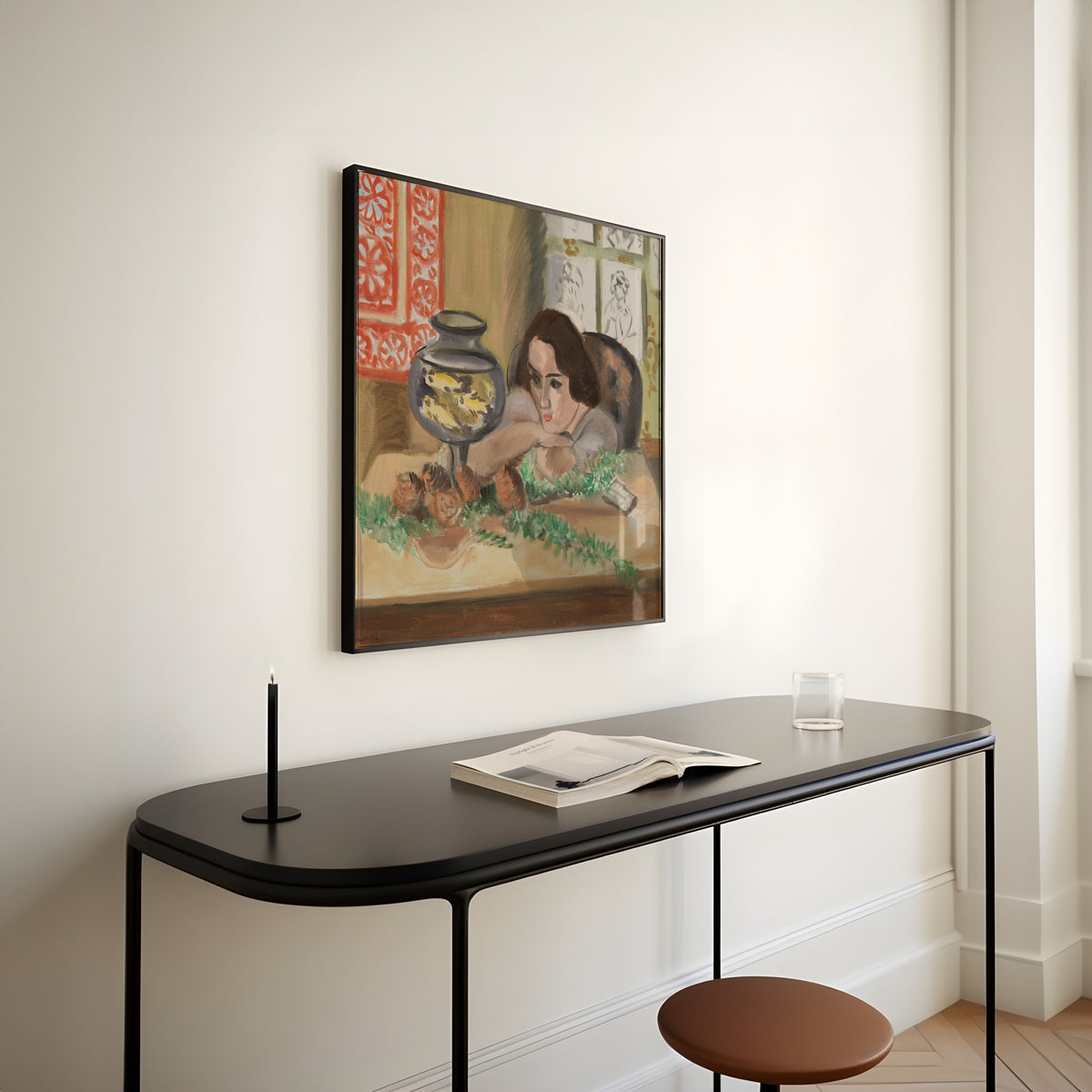 Henri Matisse — Young Woman before an Aquarium | Fine Art Print - 9ArtPrints