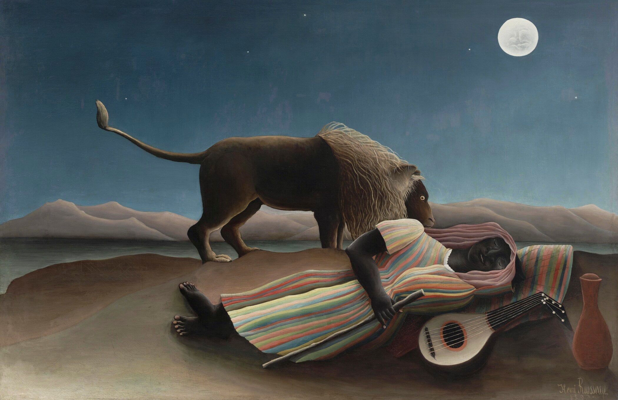Henri Rousseau — The Sleeping Gypsy | Fine Art Print - 9ArtPrints