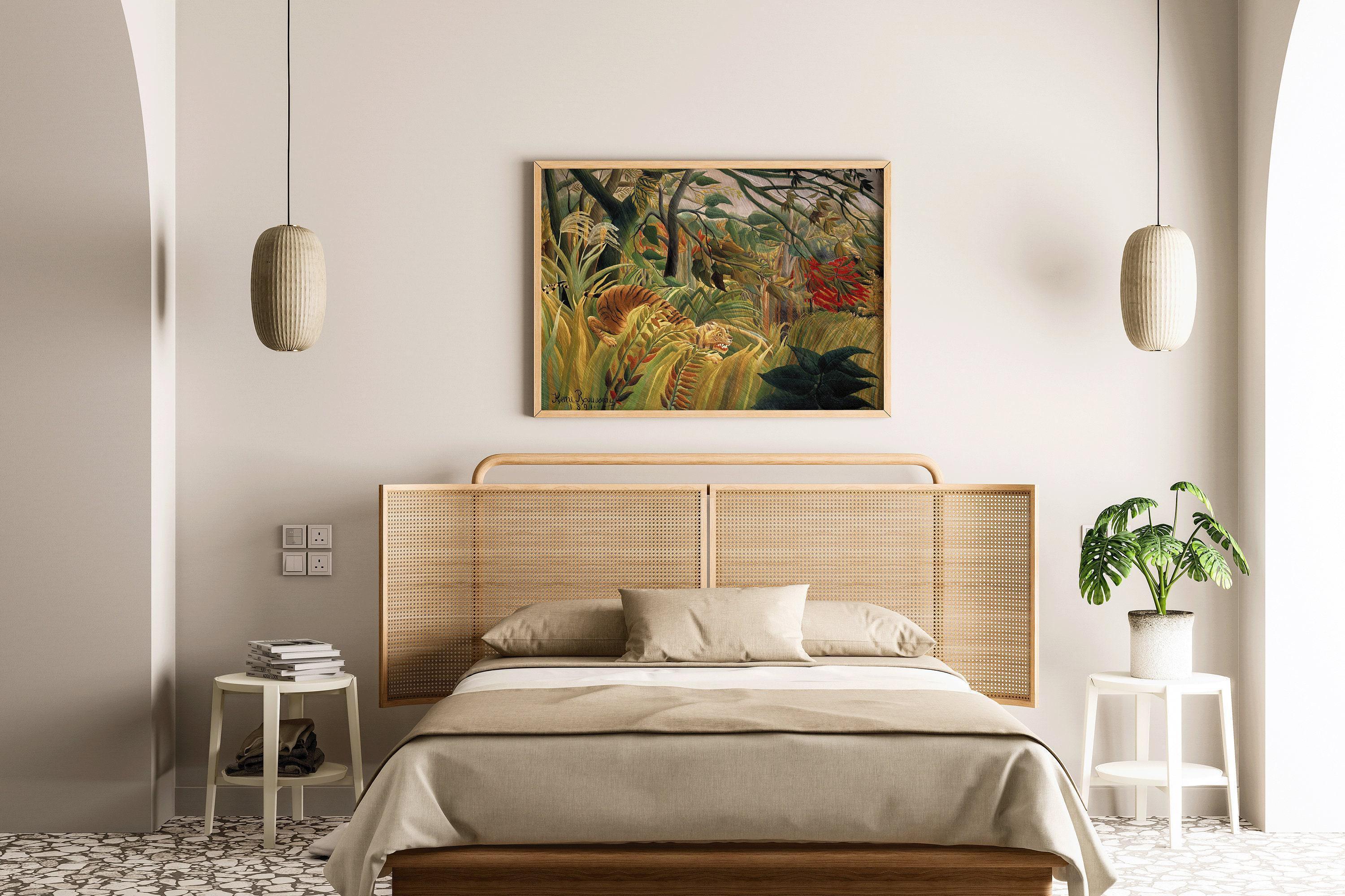 Henri Rousseau - Tiger in a Tropical Jungle | Famous Art (available handframed or unframed) - 9ArtPrints