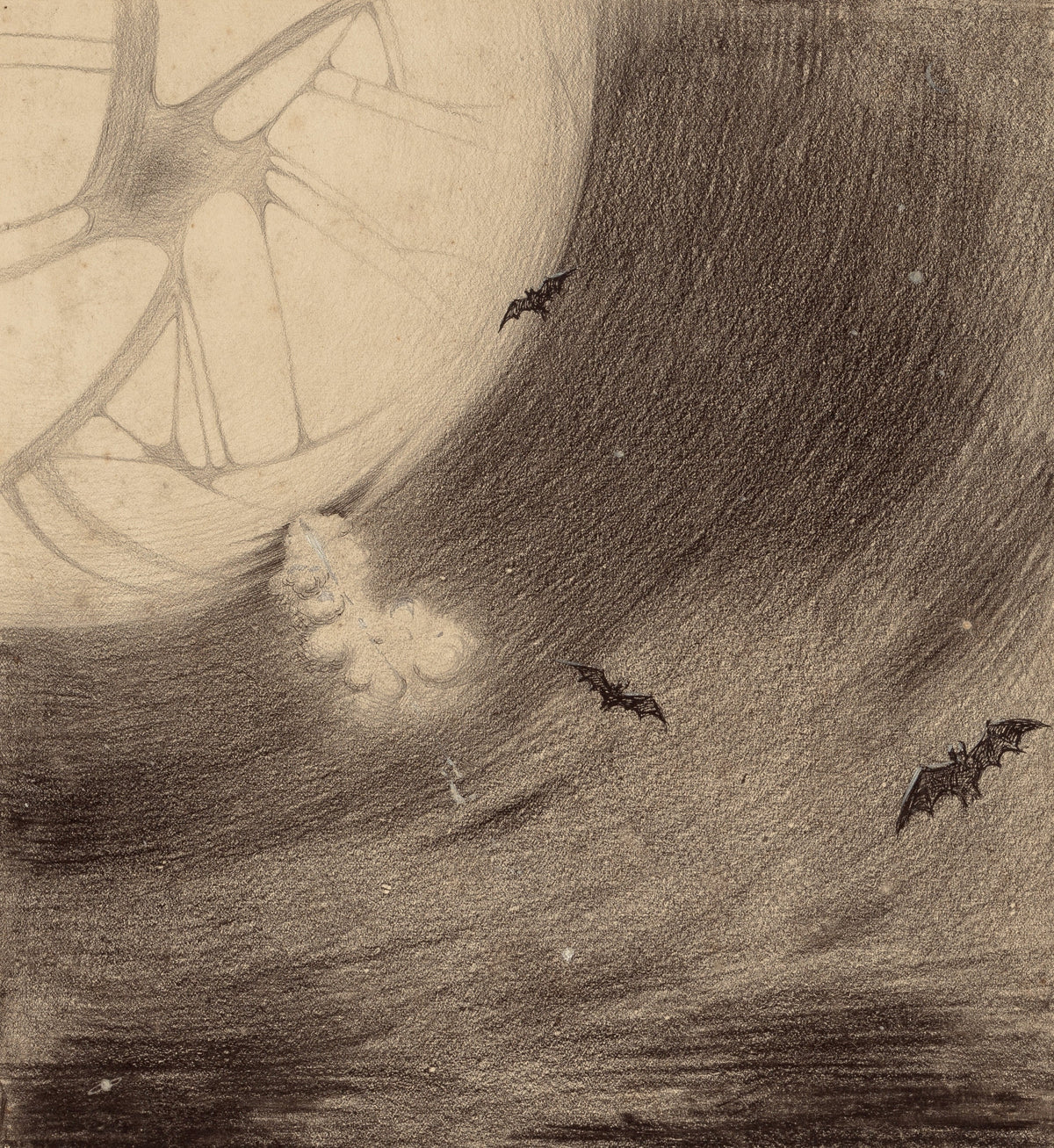 Henrique Alvim Corrêa — Martians Head Toward Earth (1906) | Science Fiction Illustration Print - 9ArtPrints