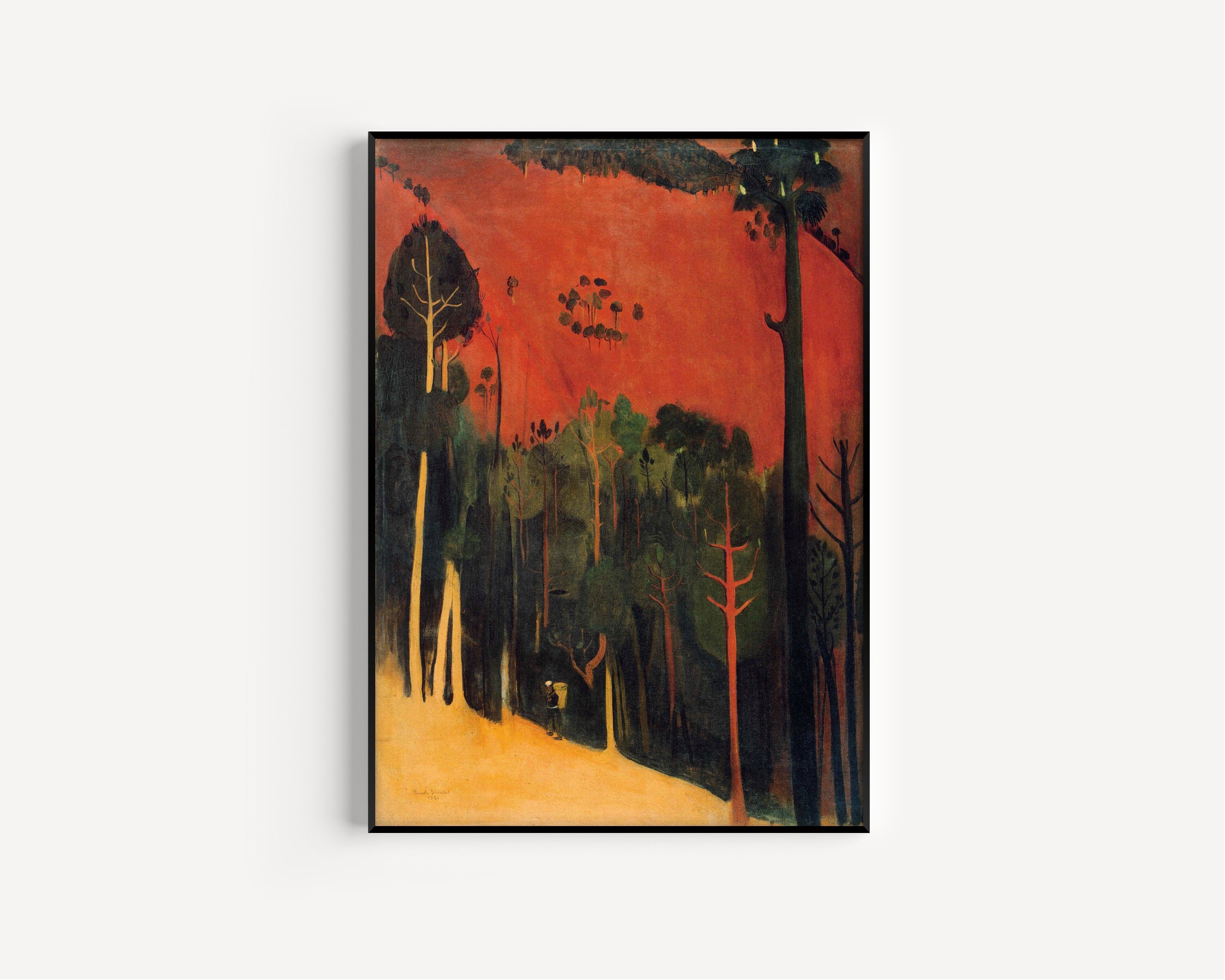 Amrita Sher-Gil — Hillside | Fine Art Giclée Print