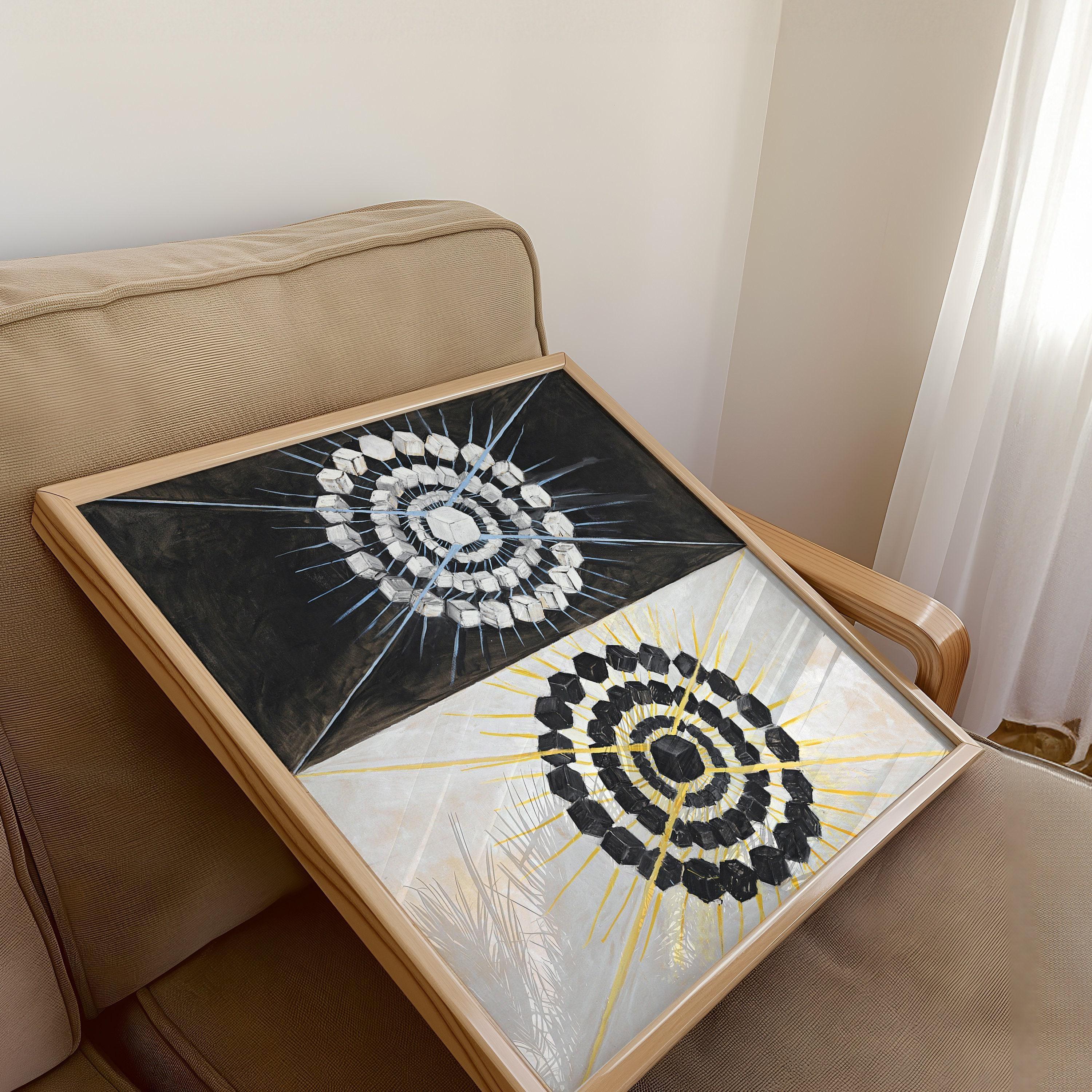 Hilma Af Klint STATEMENT TRIO Art | Abstract Vintage Art available framed 1x1 - 9ArtPrints