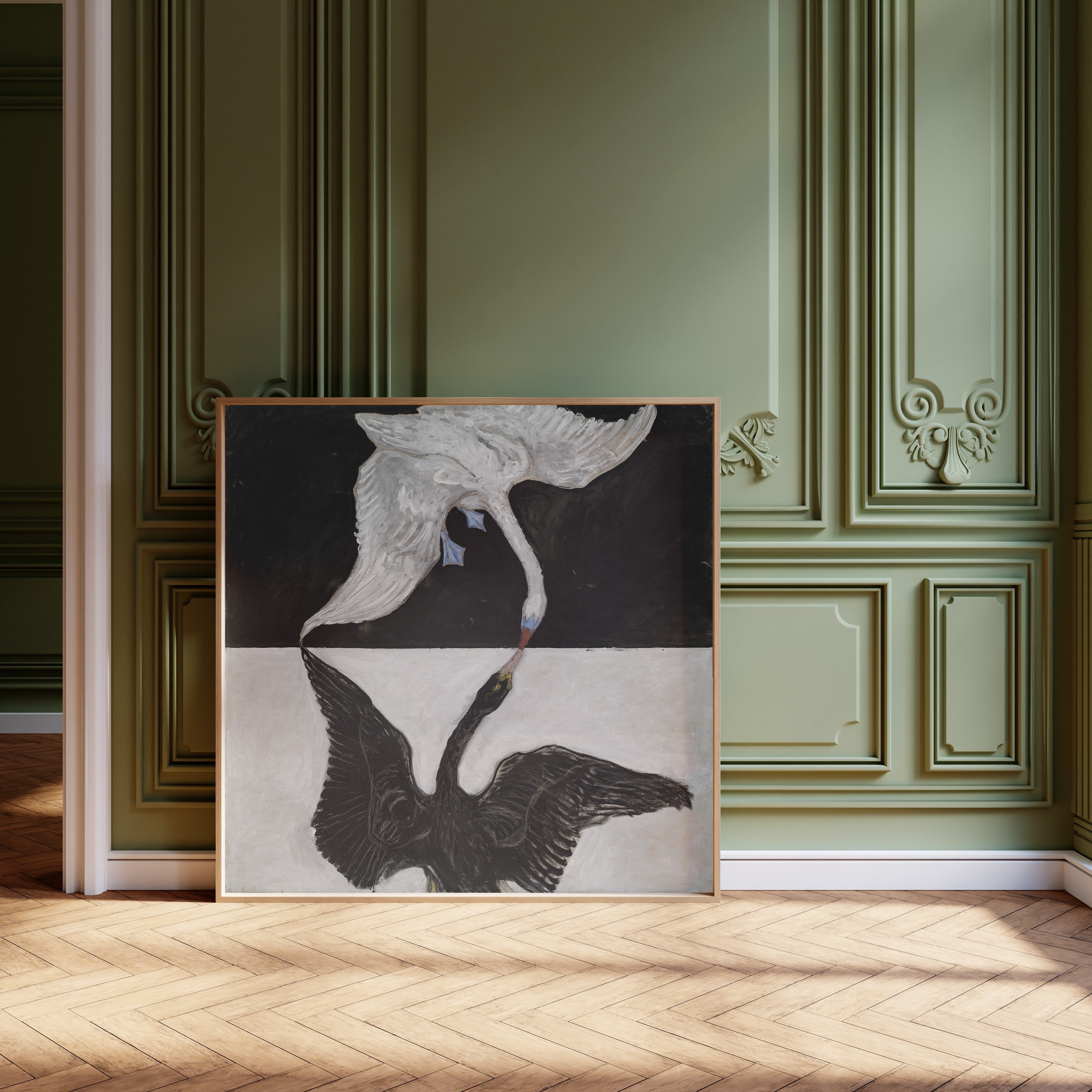 Hilma af Klint — The Swan, No. 1 | Fine Art Giclée Print - 9ArtPrints