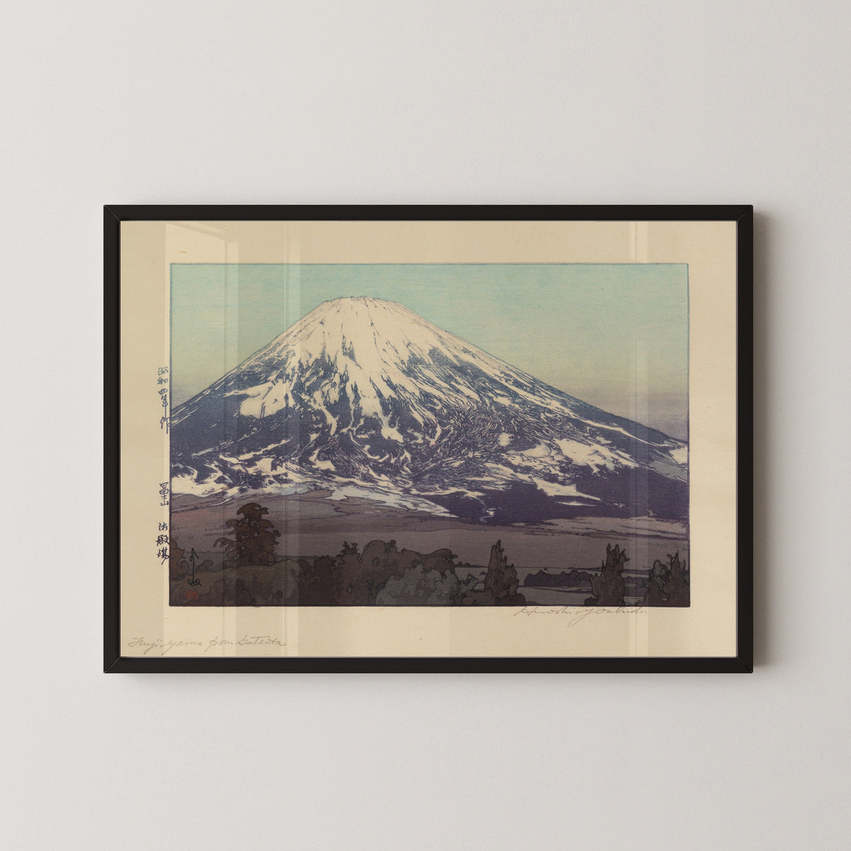 Hiroshi Yoshida — Fujiyama from Gotemba | Japanese Woodblock Print (Shin Hanga) - 9ArtPrints