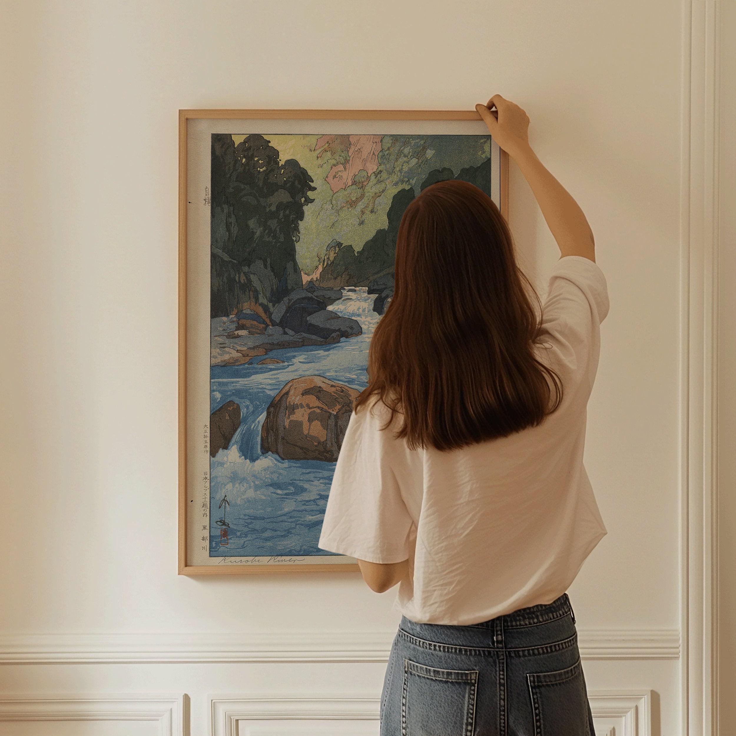 Hiroshi Yoshida – Kurobe River | PRINT | Vintage Japanese Woodblock Art