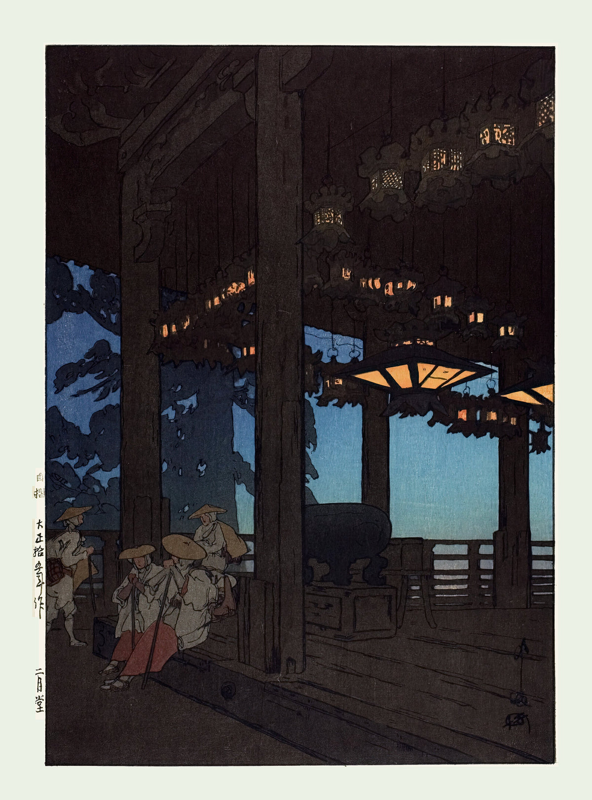 Hiroshi Yoshida — Nigatsudo | Japanese Woodblock Print (Shin Hanga) - 9ArtPrints