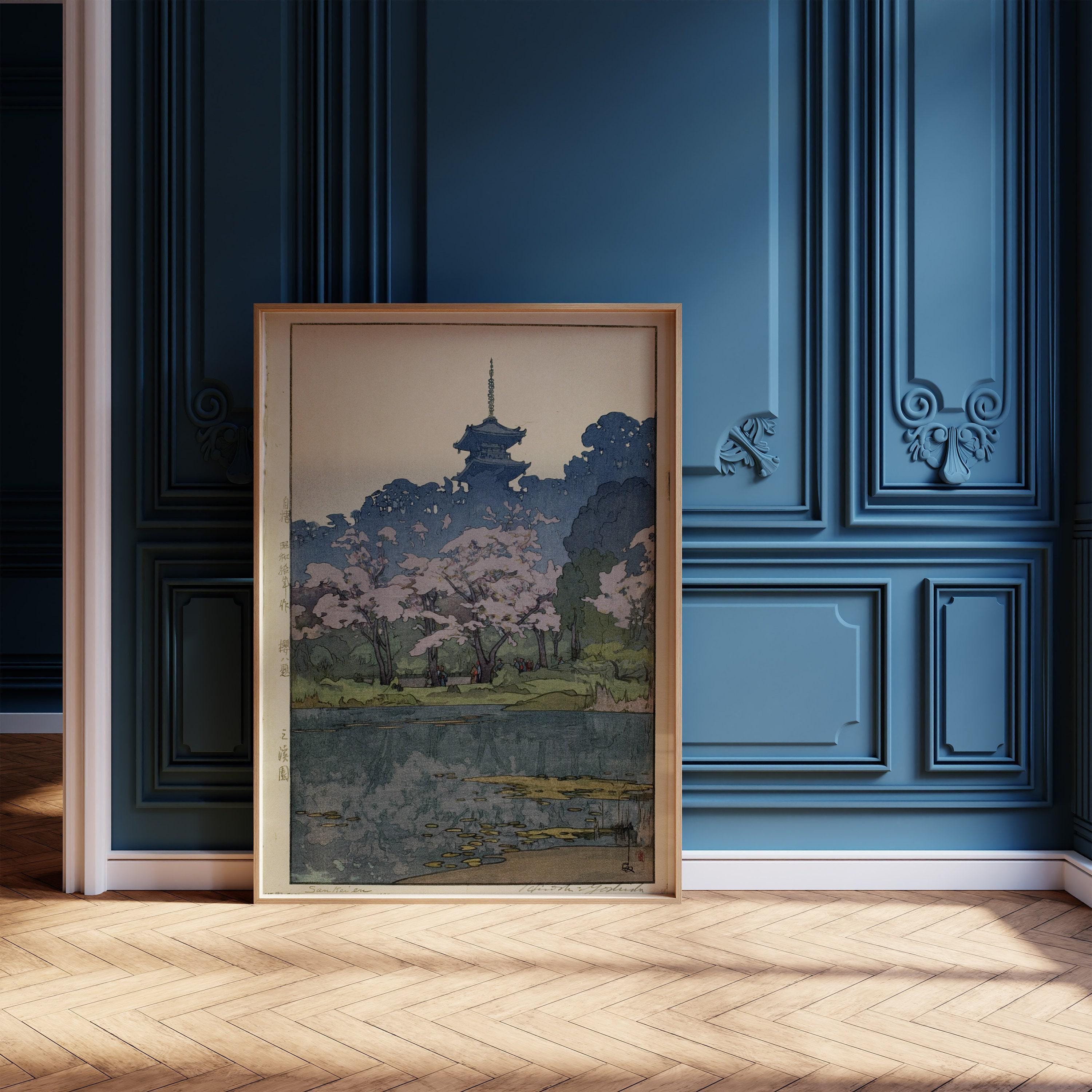 Hiroshi Yoshida Senkeien Print: Vintage Japanese Woodblock Art - 9ArtPrints
