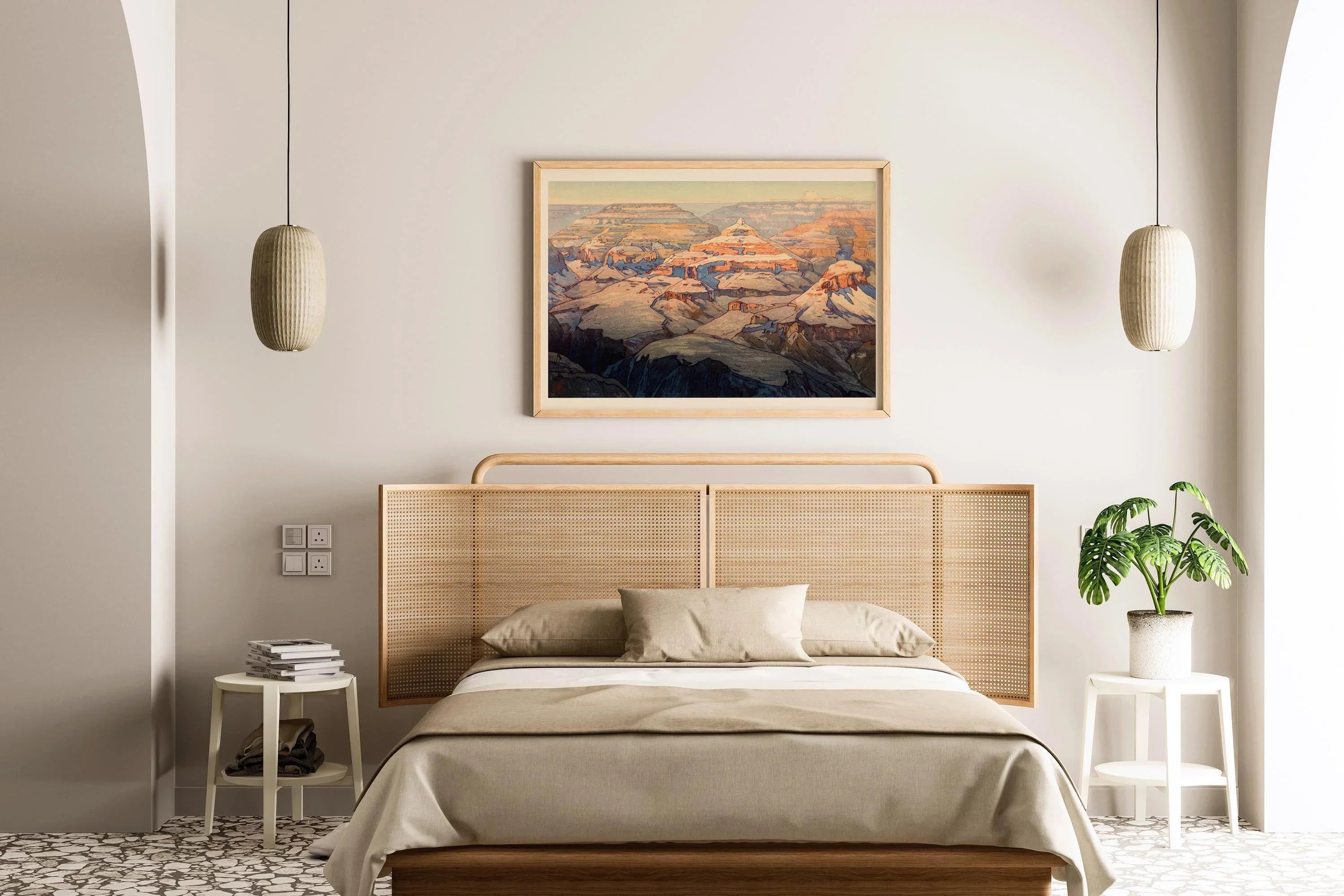 Hiroshi Yoshida – The Grand Canyon | PRINT | Vintage Japanese Woodblock Art