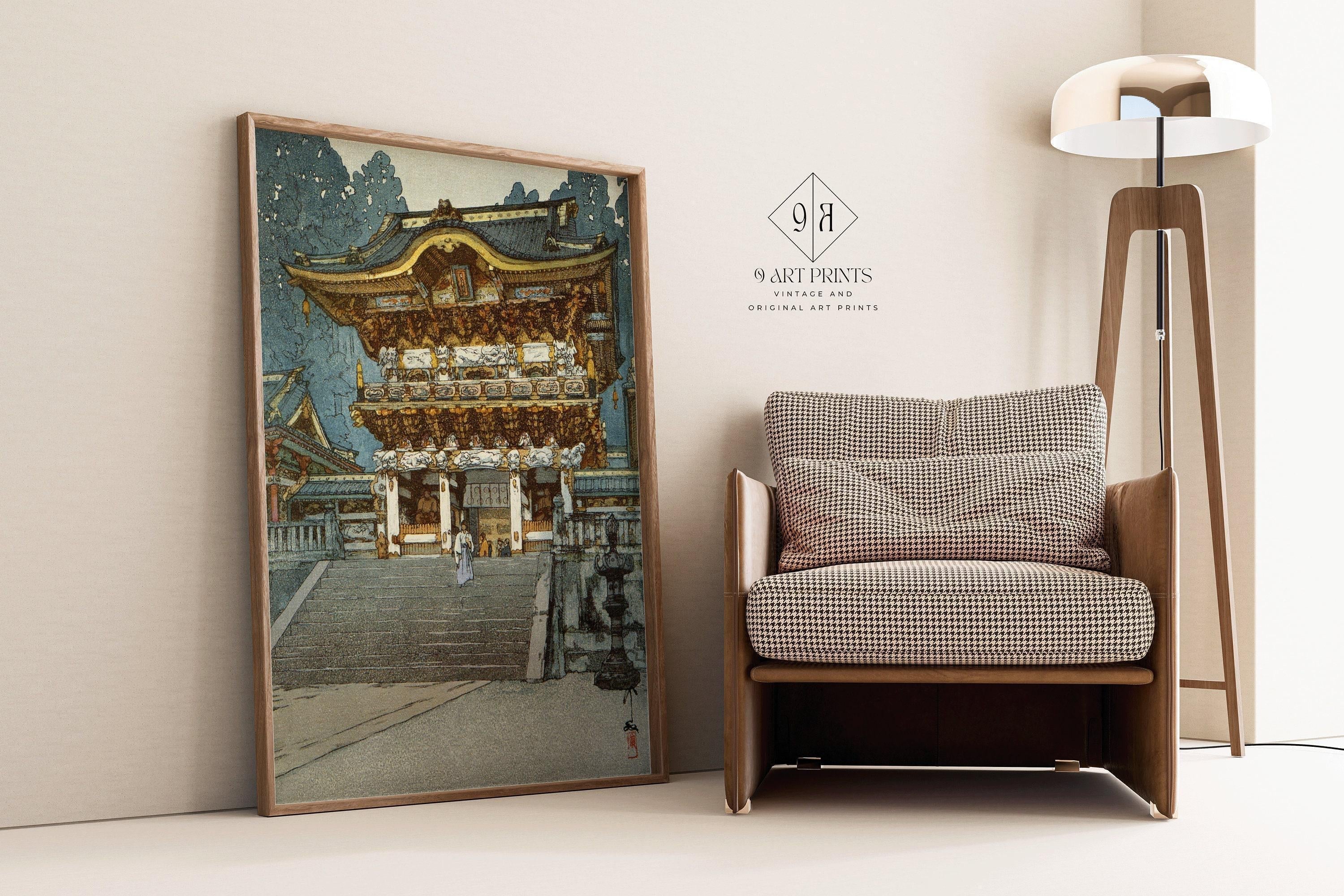 Hiroshi Yoshida Yomeimon Print: Vintage Japanese Woodblock Art - 9ArtPrints
