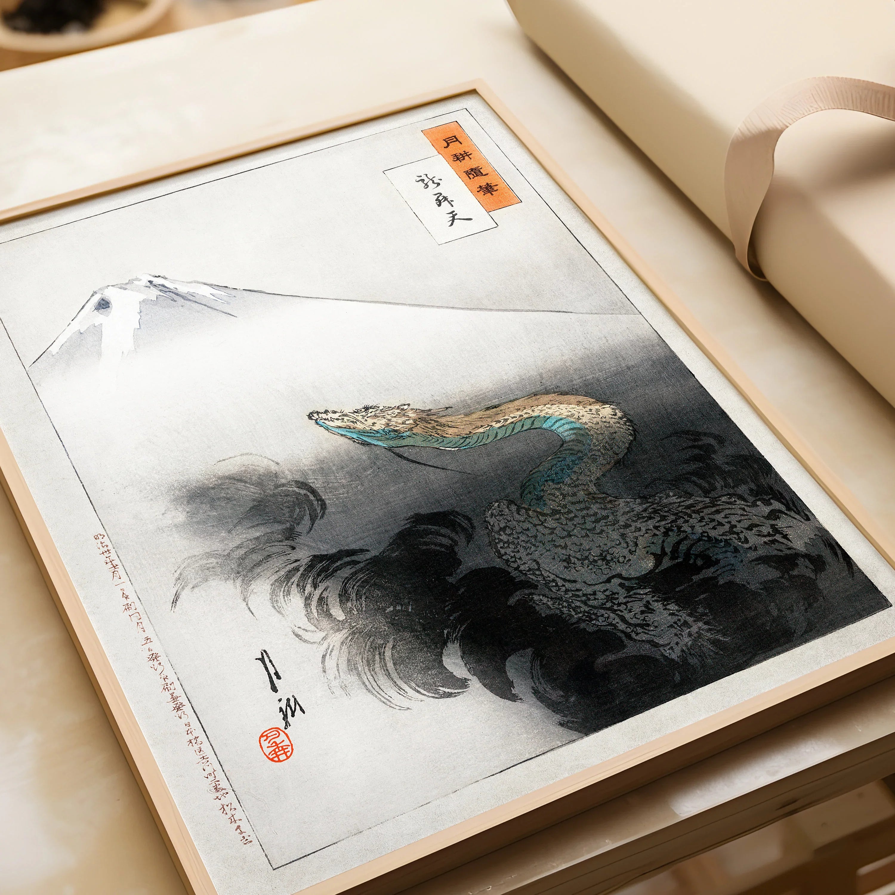 Gallery Wall Set of 9 Vintage Japanese Art Prints | Utagawa Kuniyoshi, Ohara Koson and Goyo Hashiguchi (available framed or unframed)