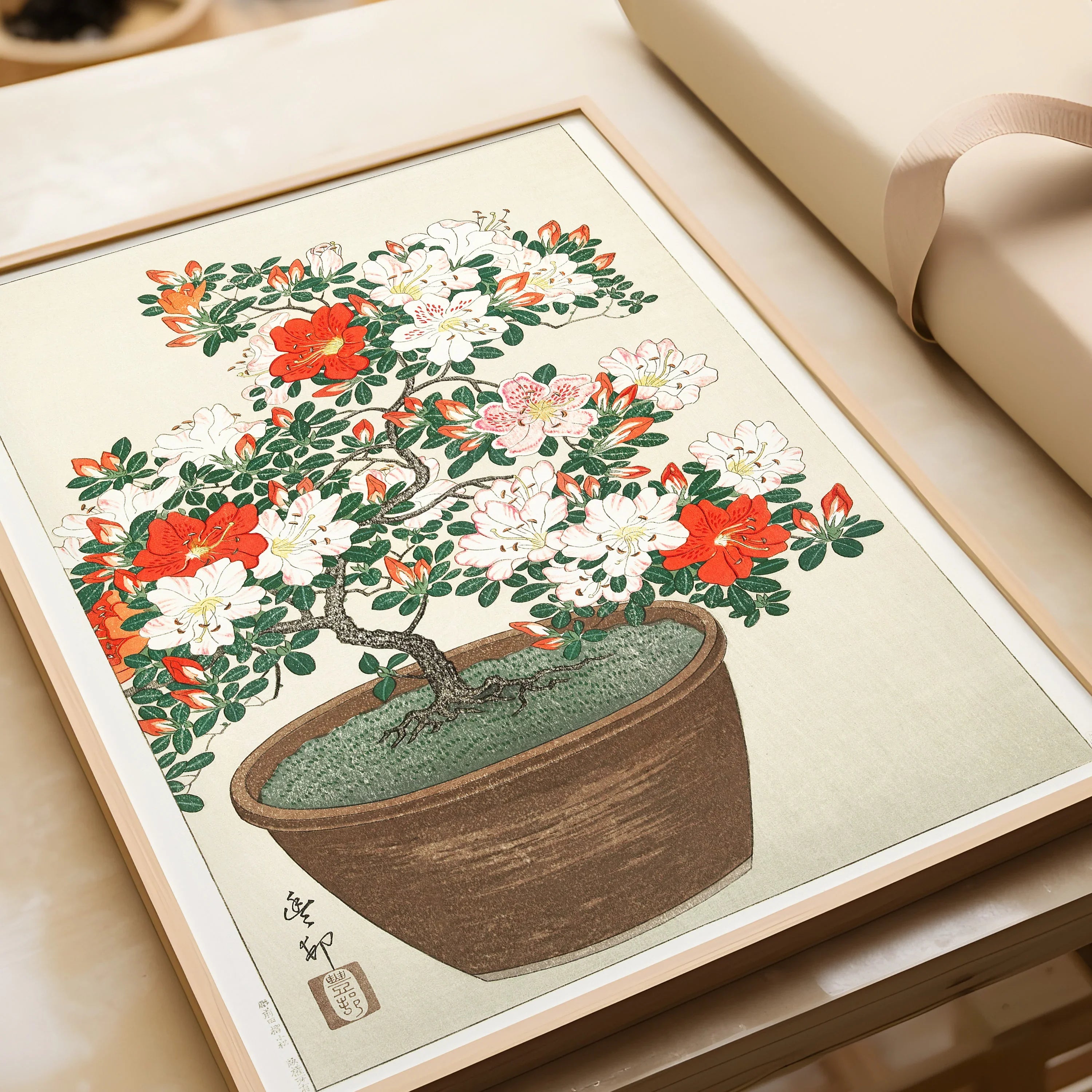 Gallery Wall Set of 9 Vintage Japanese Art Prints | Utagawa Kuniyoshi, Ohara Koson and Goyo Hashiguchi (available framed or unframed)