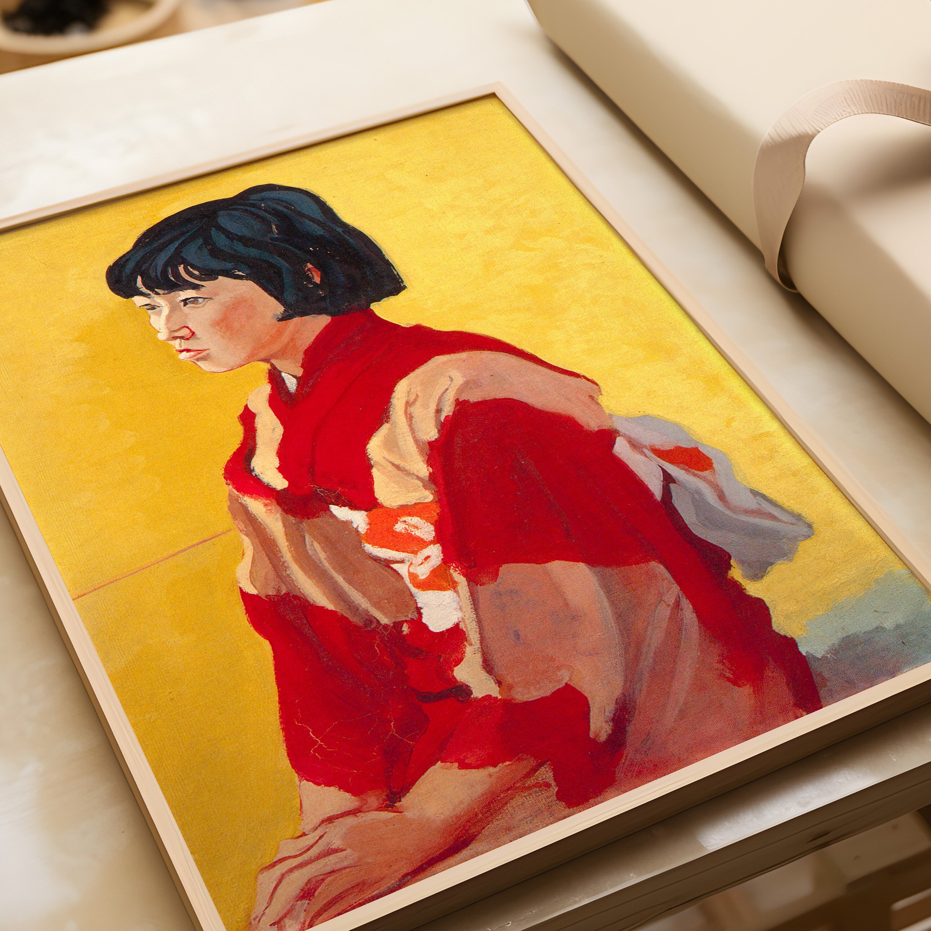 Gallery Wall Set of 9 Vintage Japanese Art Prints | Utagawa Kuniyoshi, Yoshitoshi Tsukiokka and Sotaro Yasui (available framed or unframed)