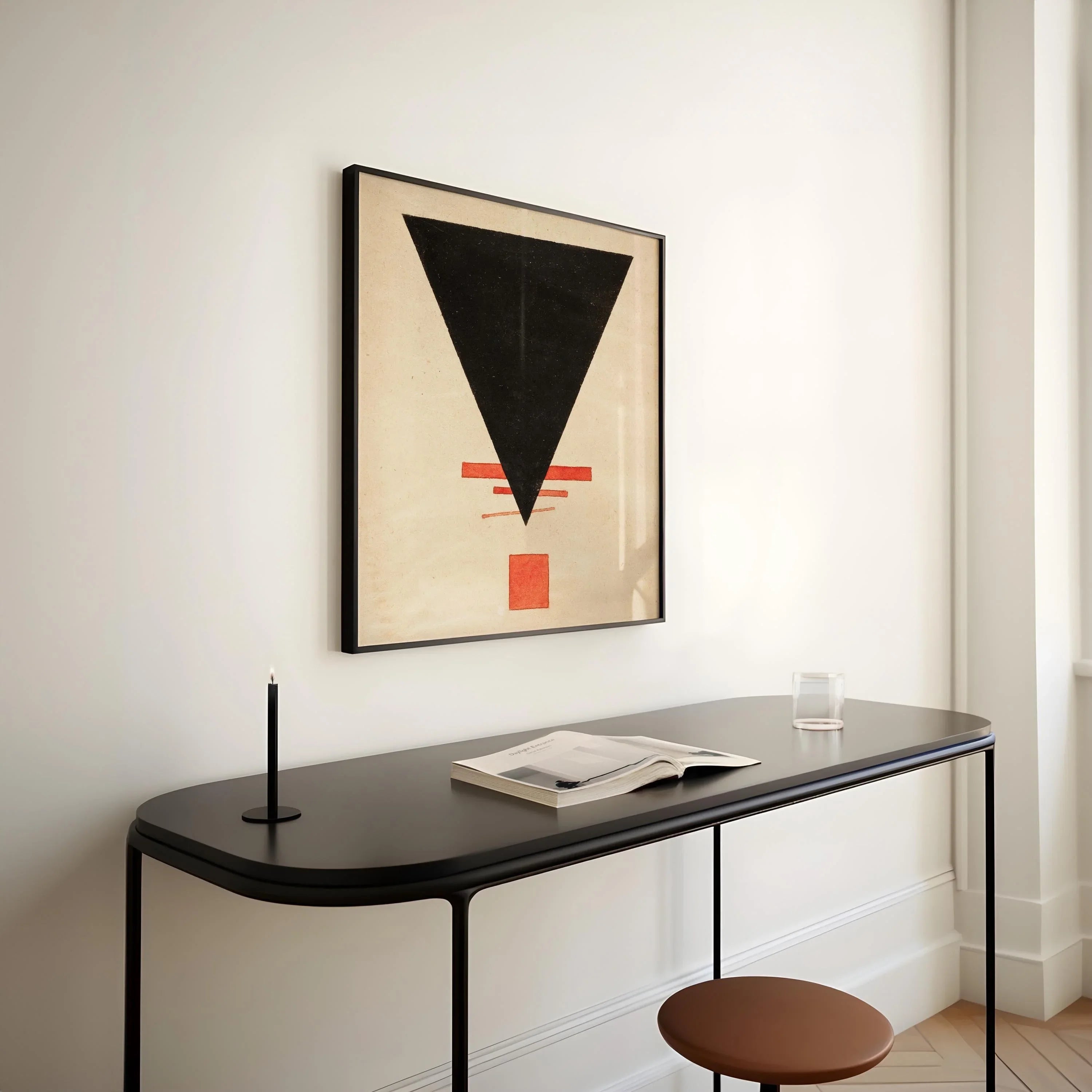 Ilya Chashnik Suprematism Art Print: Vintage Mid - Century Modern Abstract (Giclee) - 9ArtPrints
